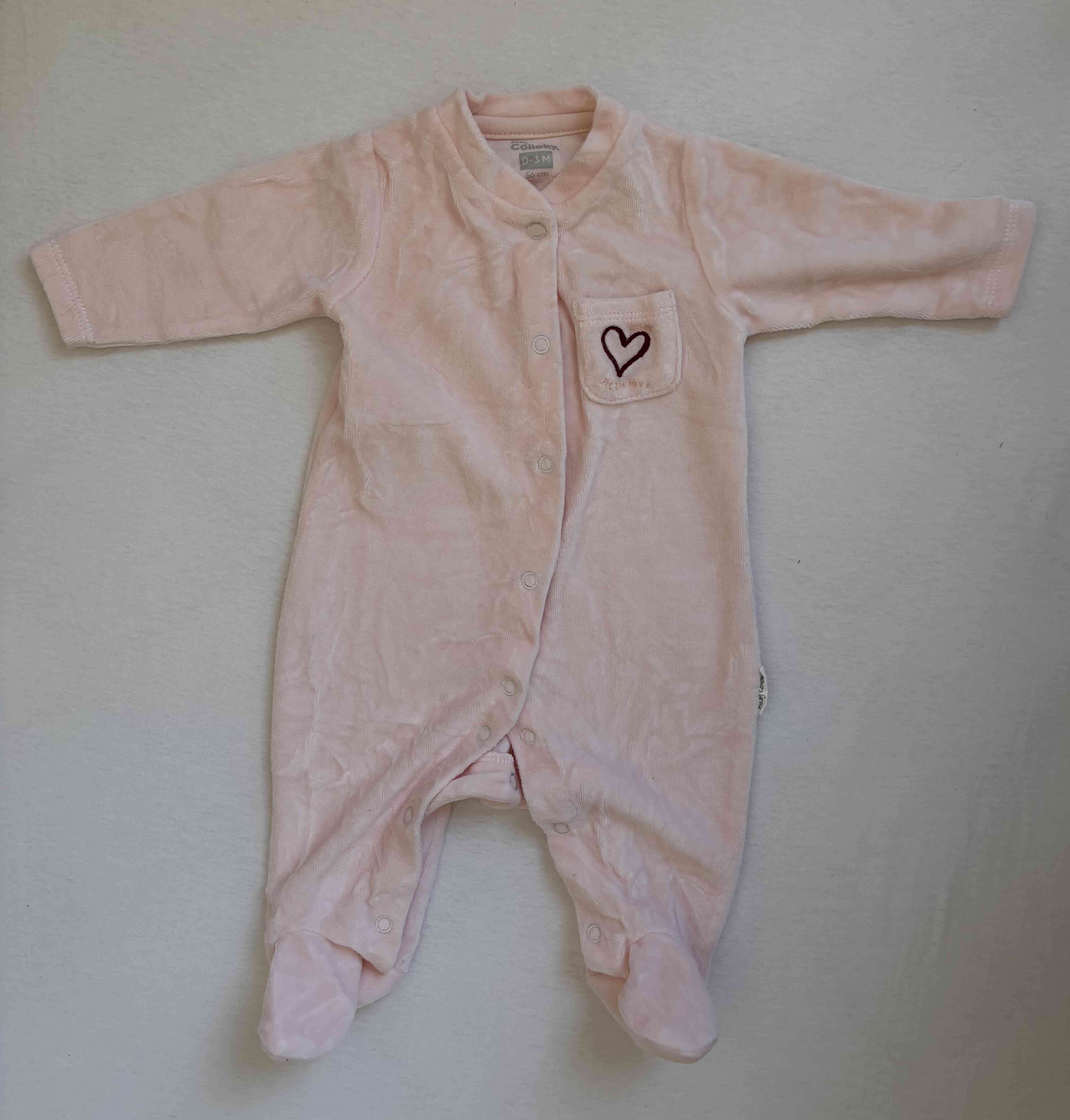 Pijamas de bebé rosados - miniatura 3