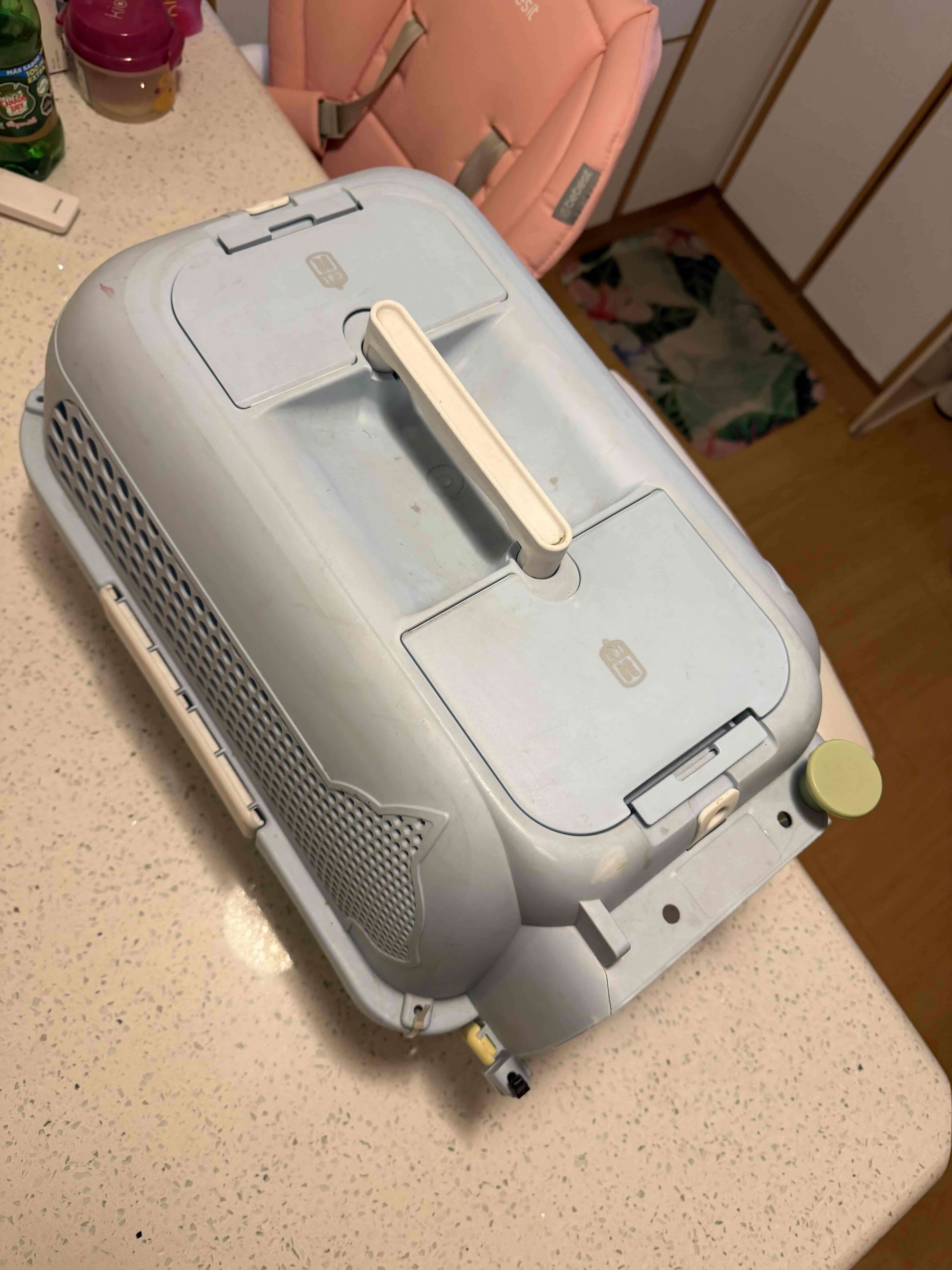 Transportadora para mascotas azul - miniatura 2