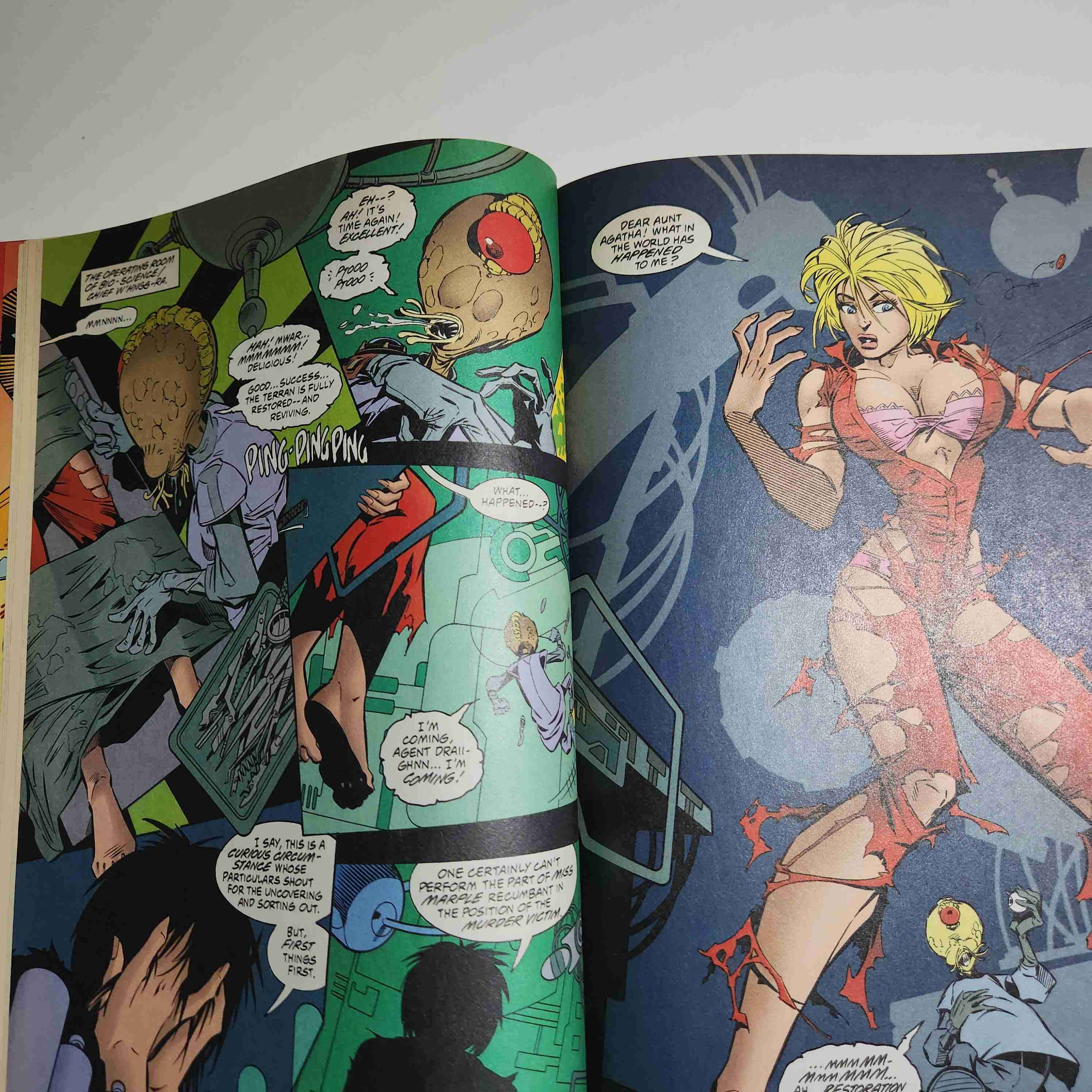 comic MARS ATTACKS the savage dragón 3 1997 🔫👽 - miniatura 4