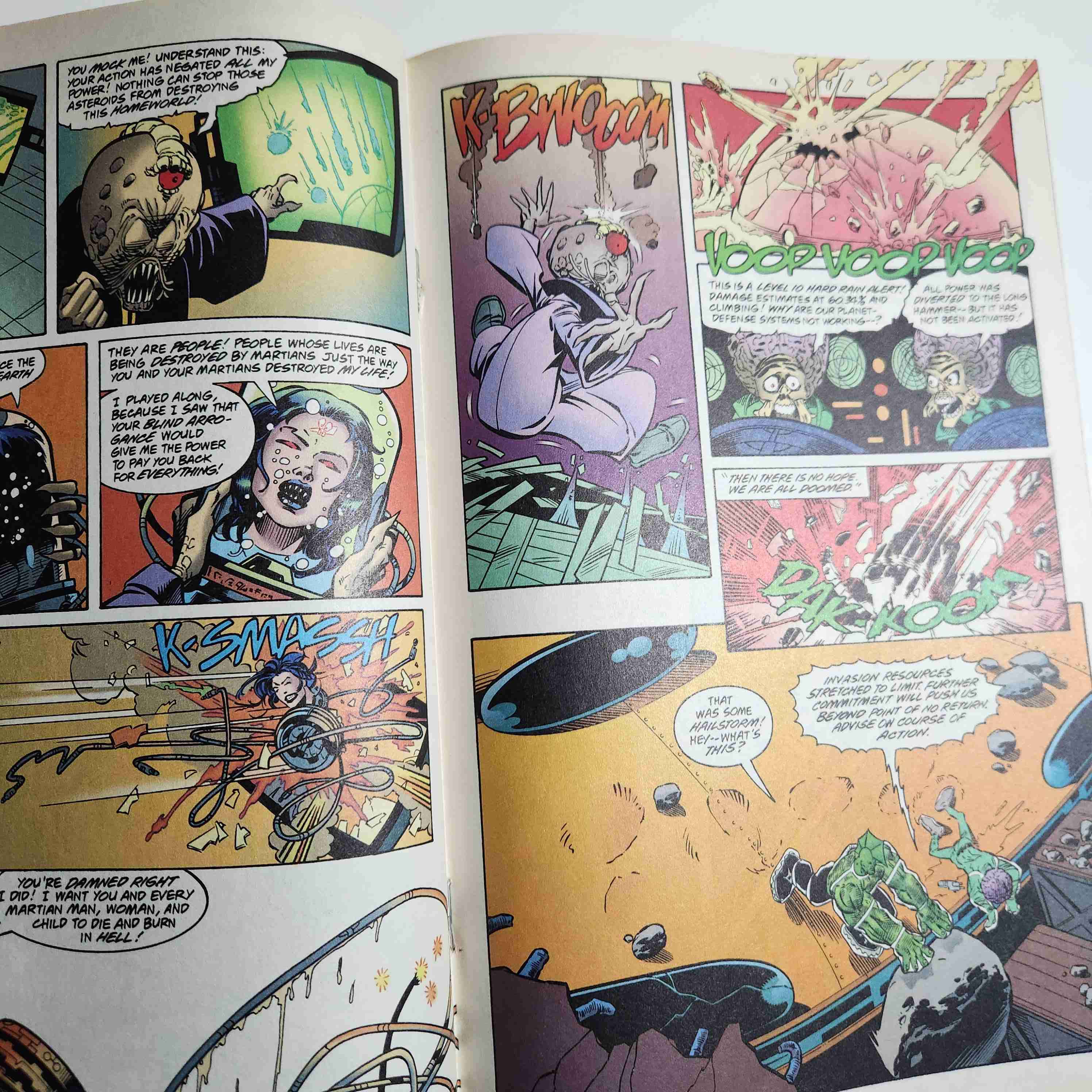 comic MARS ATTACKS the savage dragón 4 1997 🔫👽 - miniatura 5