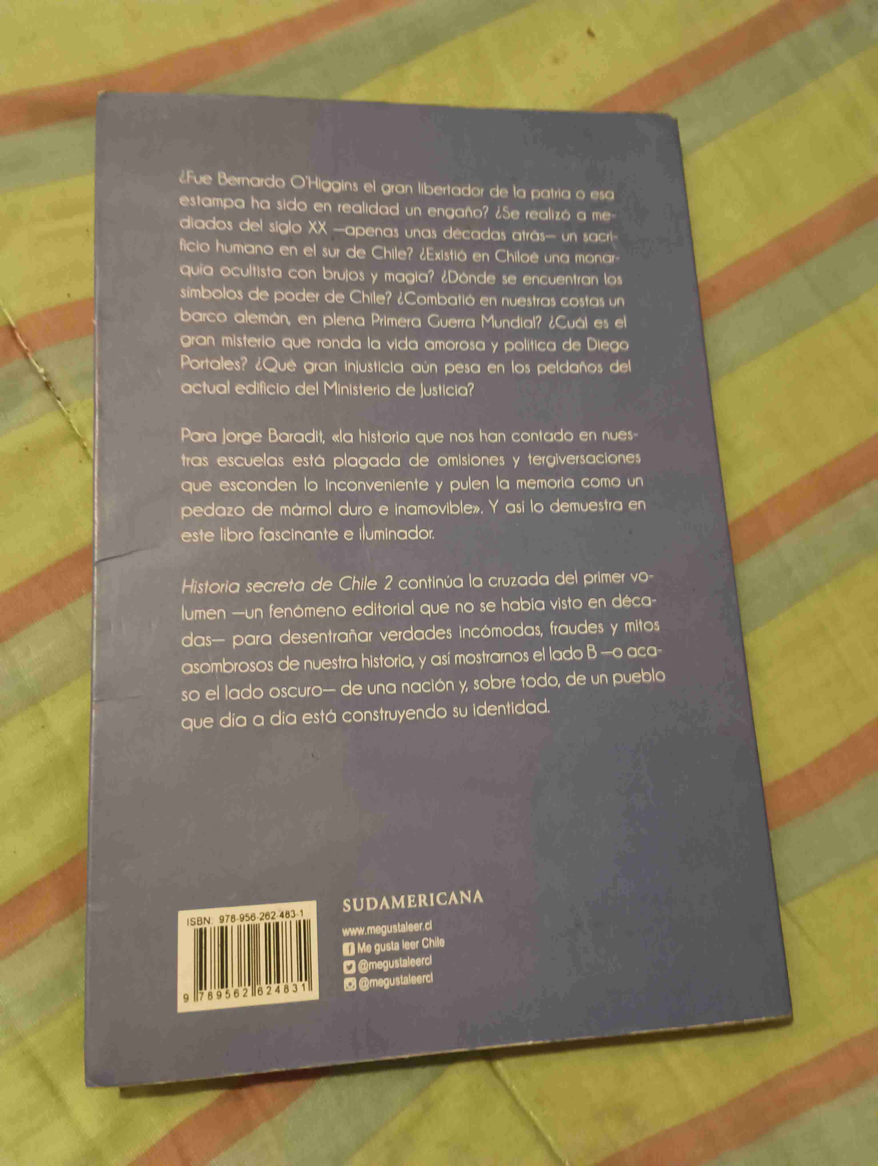Libro Historia Secreta de Chile 2 - miniatura 2