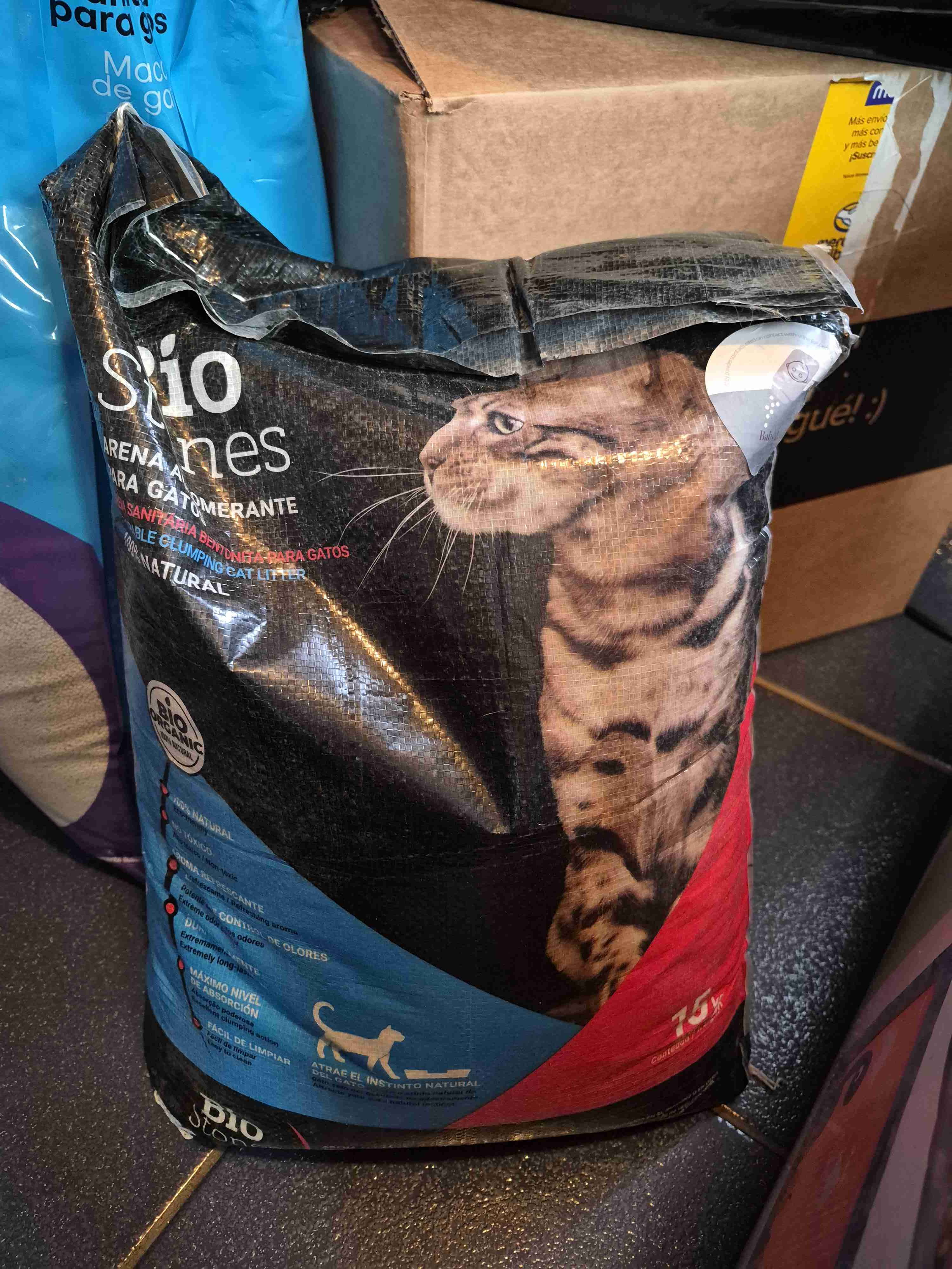 Arena sanitaria para gatos 20 kg - miniatura 2