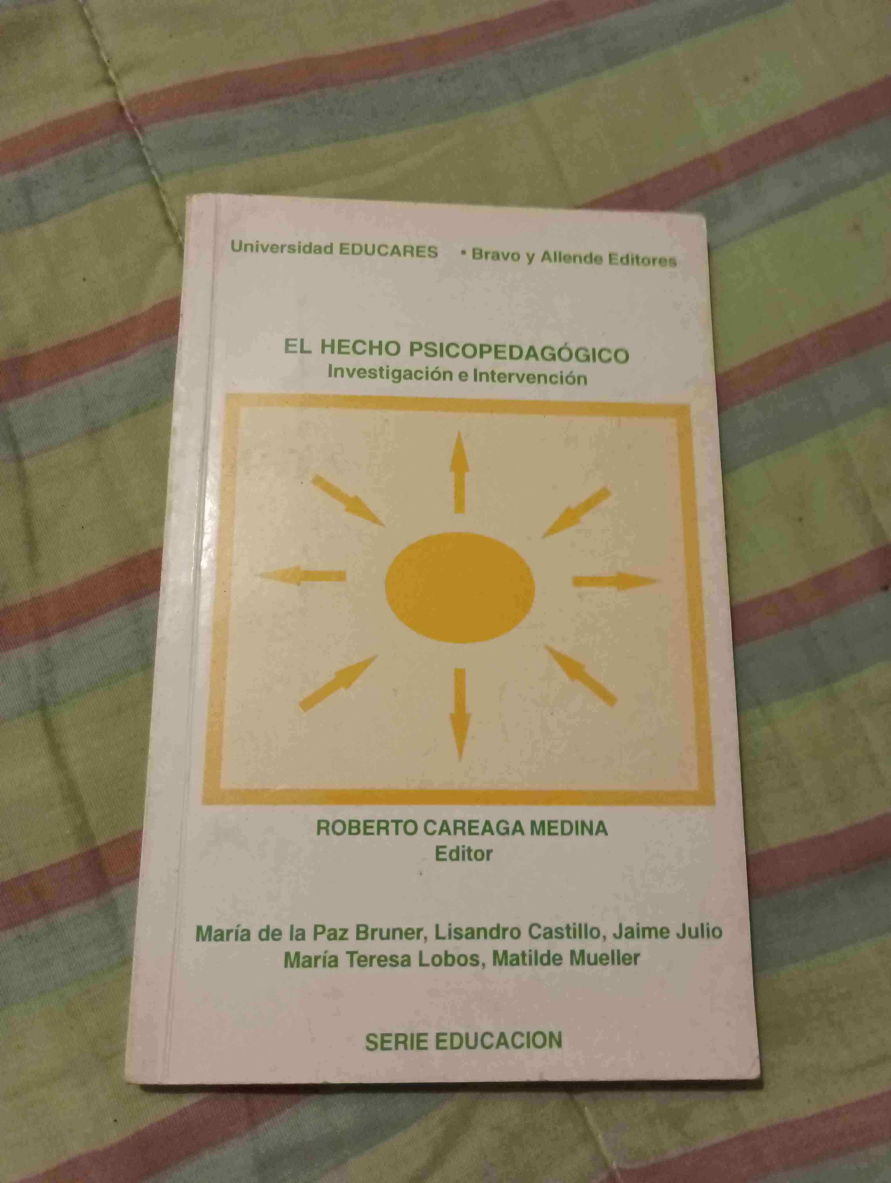 Libro El Hecho Psicopedagógico