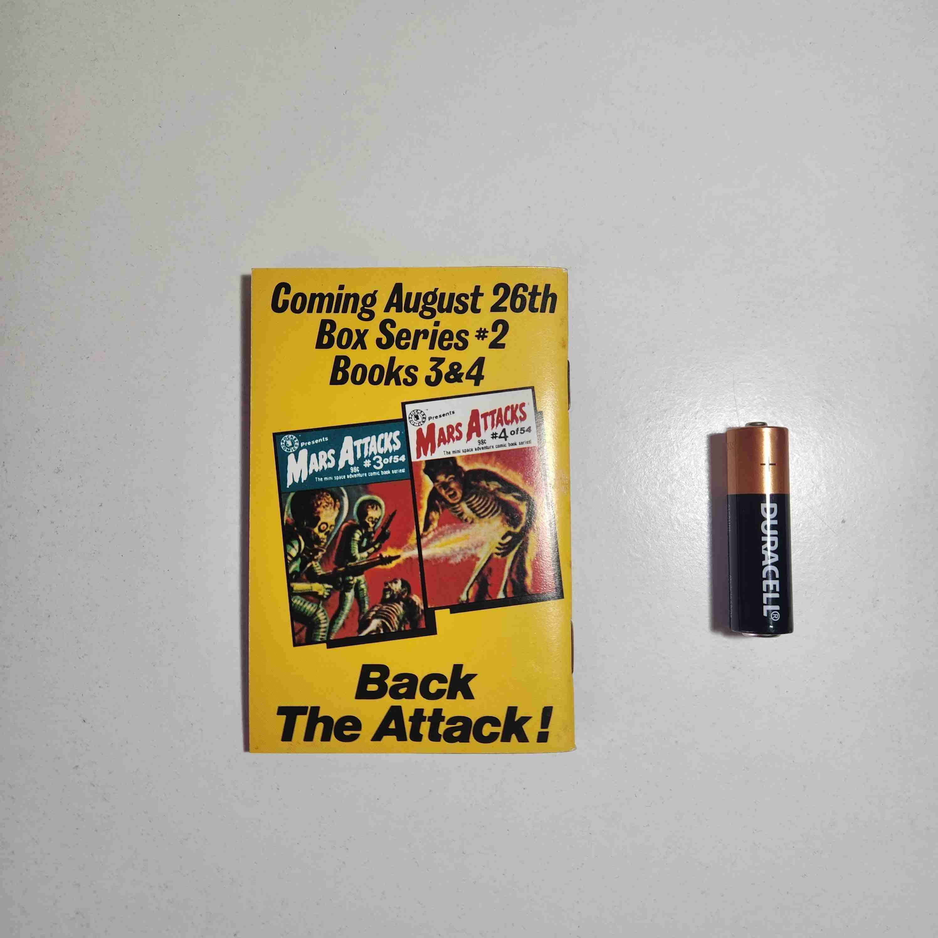 TOPPS, MINI COMIC MARS ATTACKS #2, 1988 🛸🔫🇺🇸 - miniatura 2