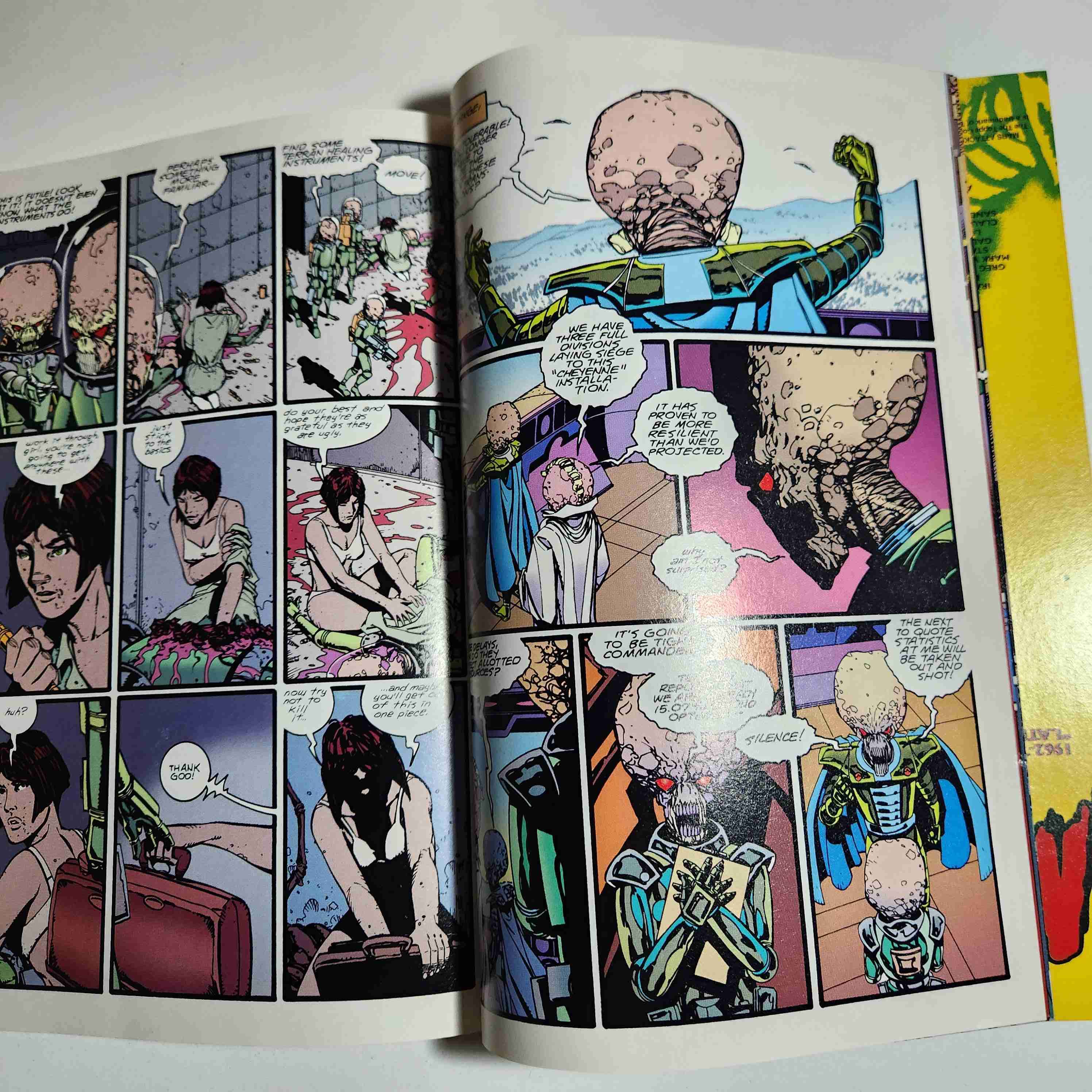 TOPPS, MINI COMIC MARS ATTACKS #2, 1988 🛸🔫🇺🇸 - miniatura 3