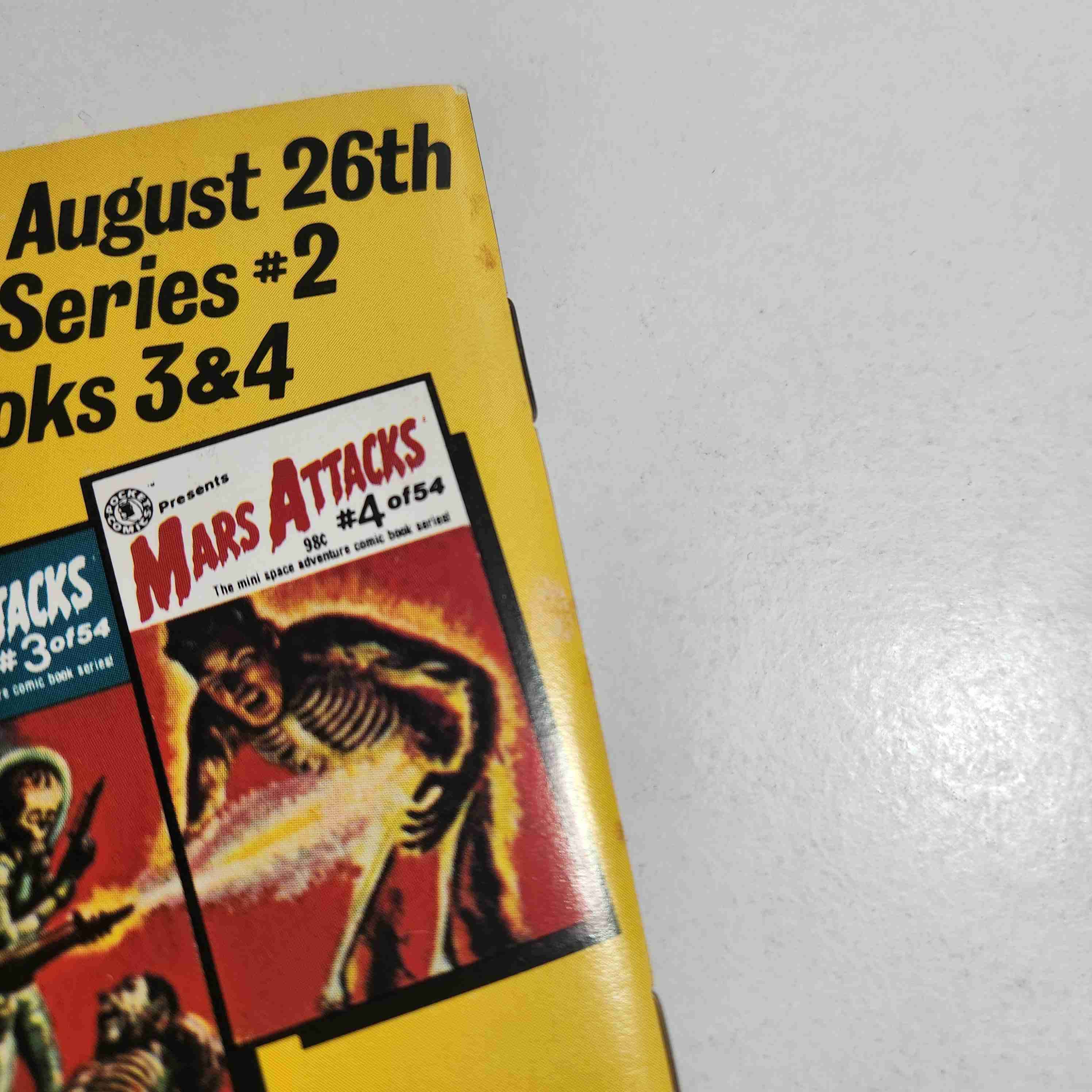 TOPPS, MINI COMIC MARS ATTACKS #2, 1988 🛸🔫🇺🇸 - miniatura 4