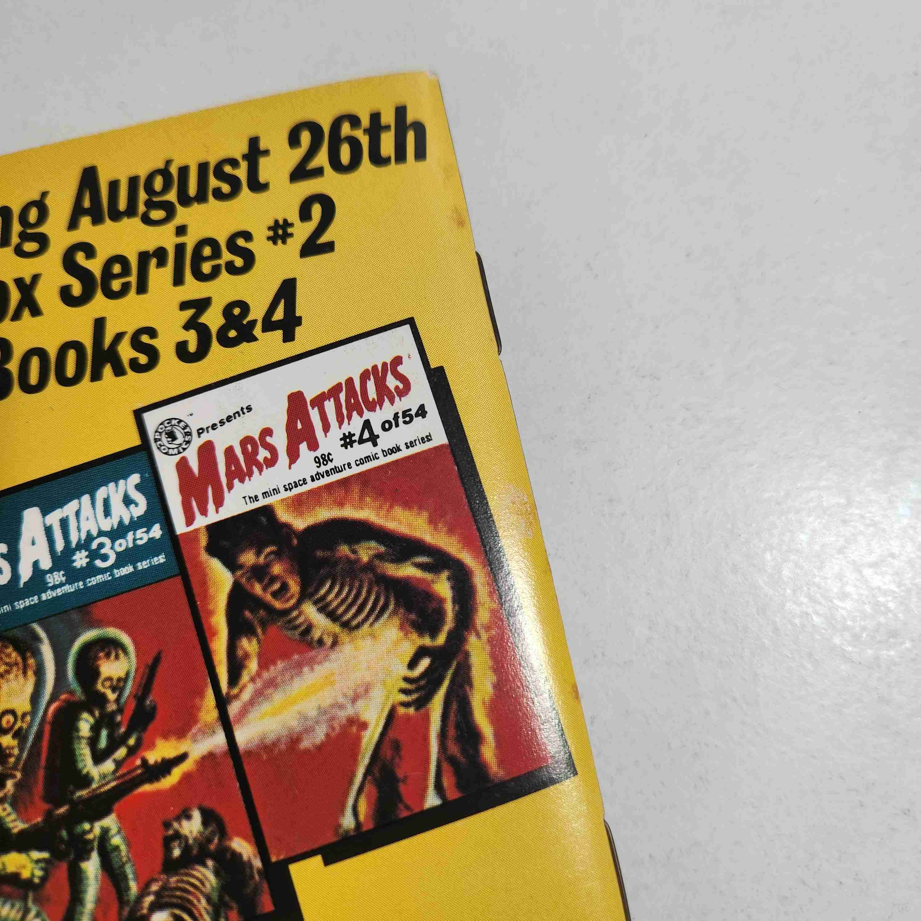 TOPPS, MINI COMIC MARS ATTACKS #2, 1988 🛸🔫🇺🇸 - miniatura 5