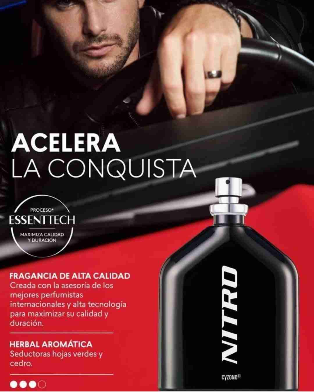 Perfume Masculino Nitro 100ml. Cyzone - miniatura 3