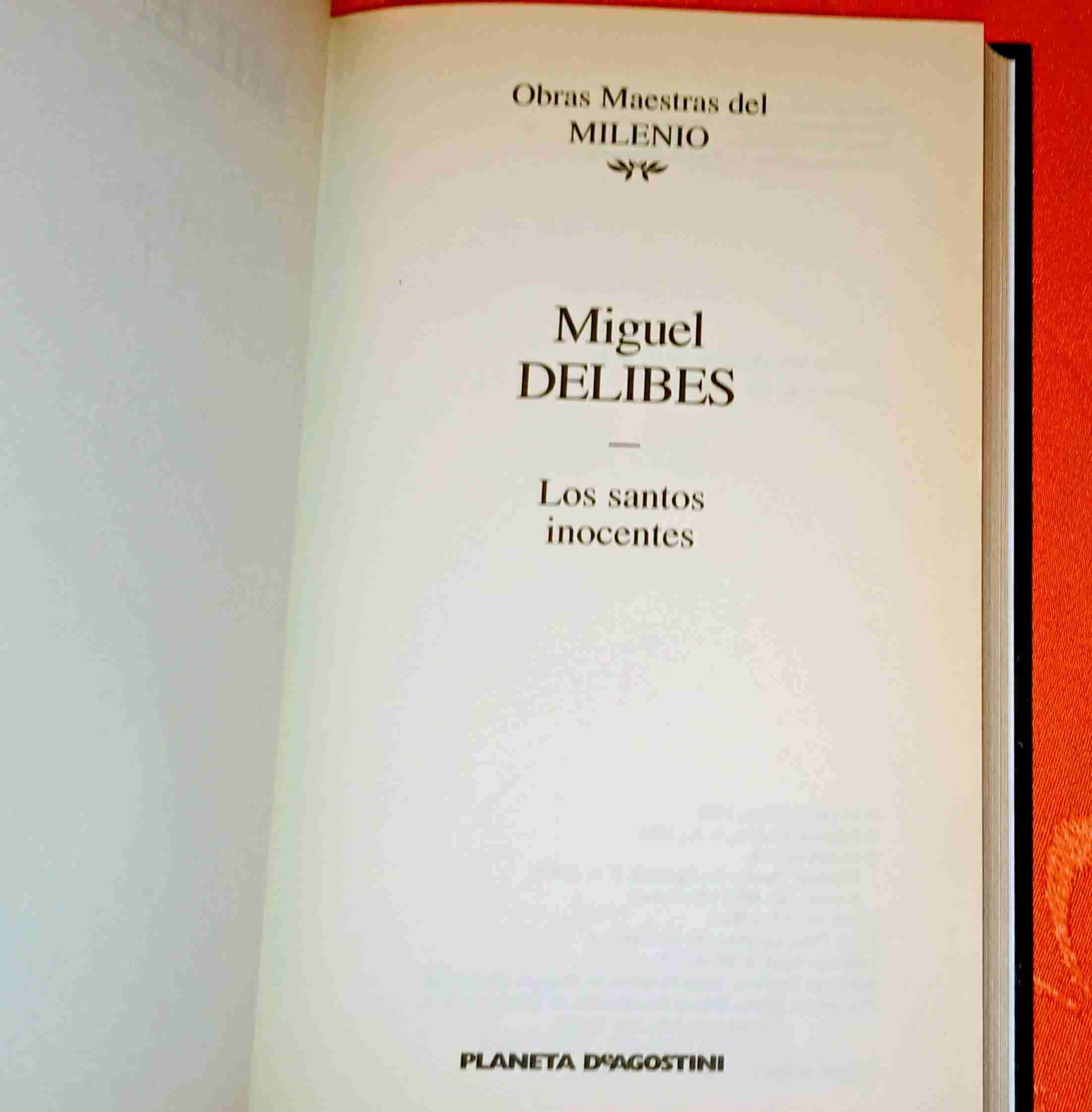 Libro Los santos inocentes - miniatura 2