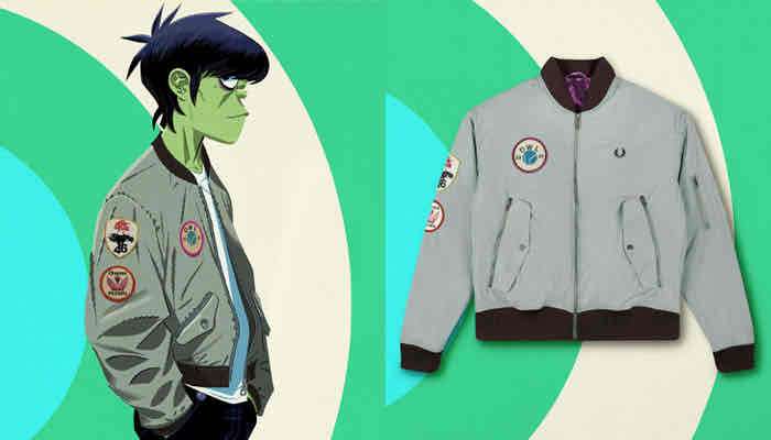 Chaqueta bomber Fred Perry x Gorillaz - miniatura 2