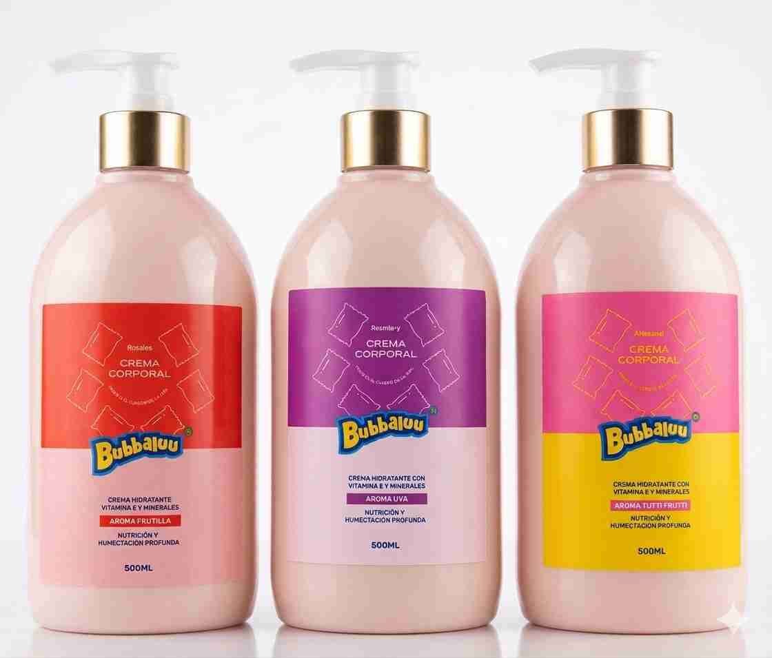 cremas corporales Bubbaluu