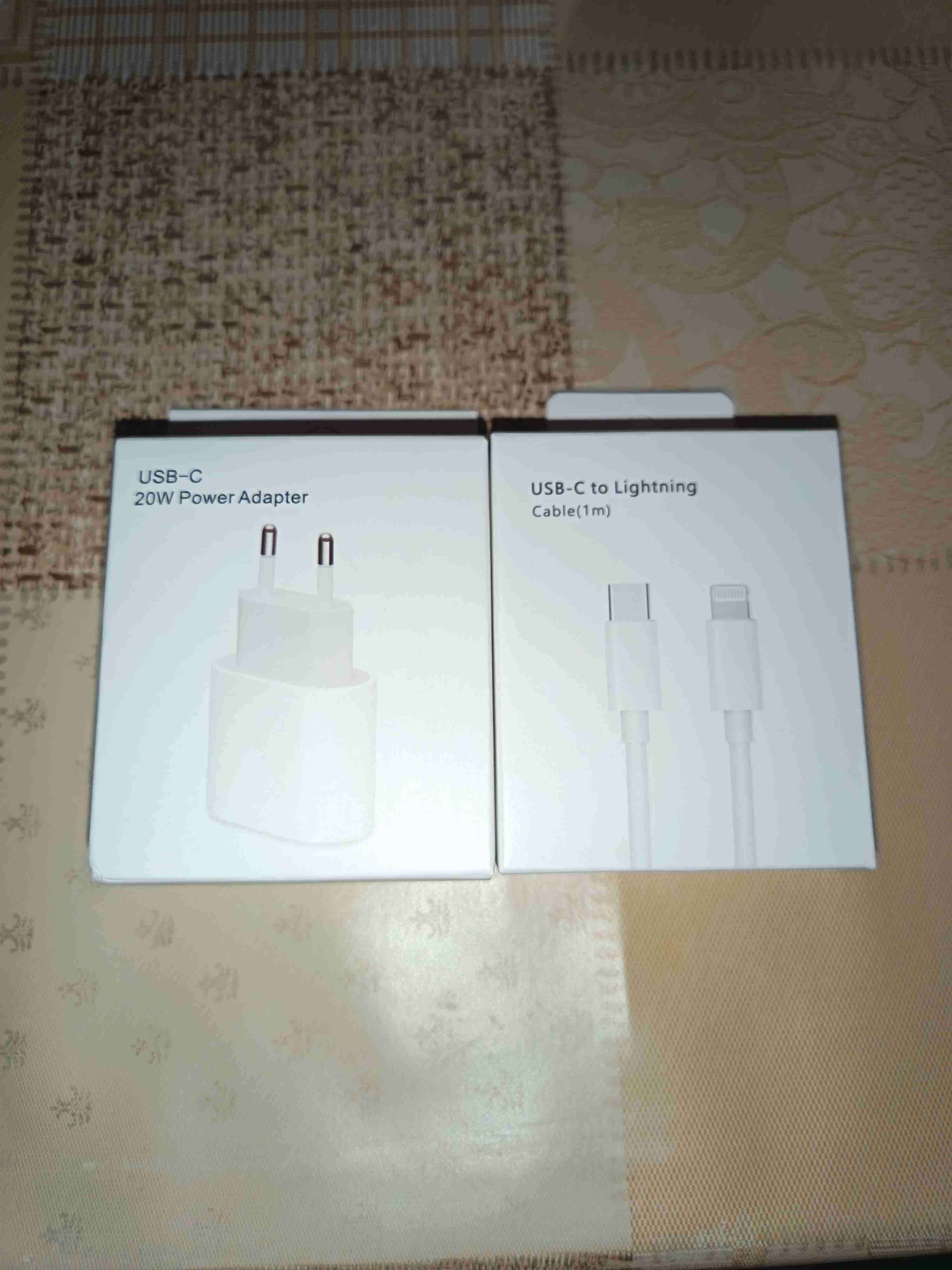 Cargador Apple USB-C 20W con cable lightning nuevo
