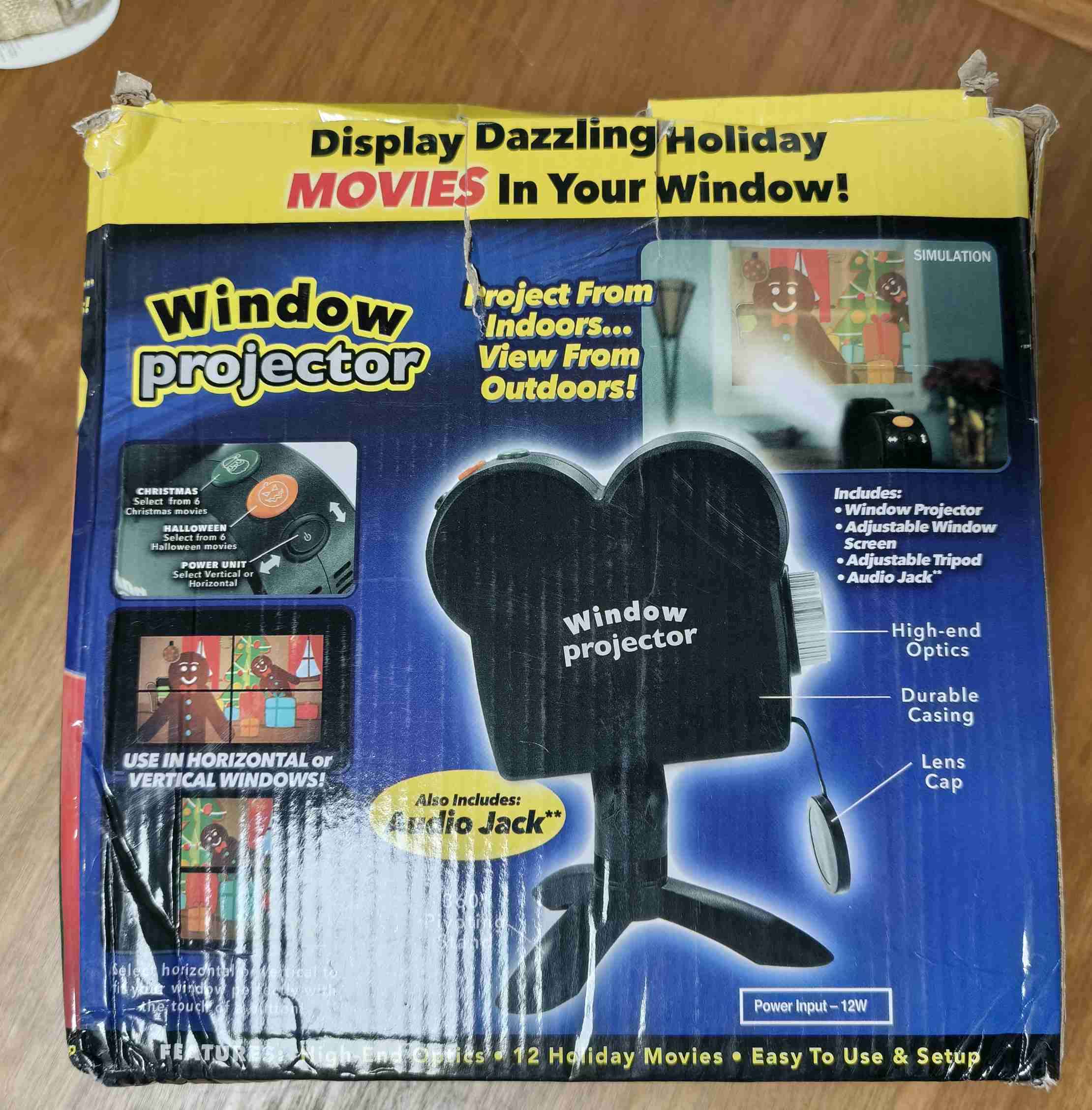 Proyector de ventana para películas - miniatura 1