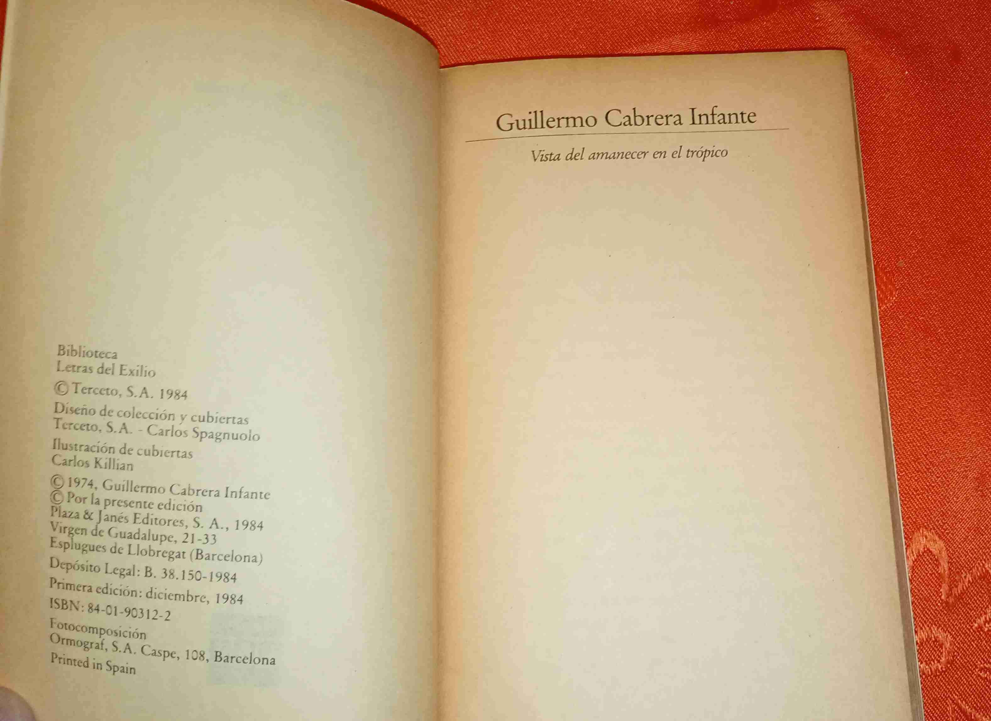 Libro Vista del Amanecer en el Trópico - miniatura 3