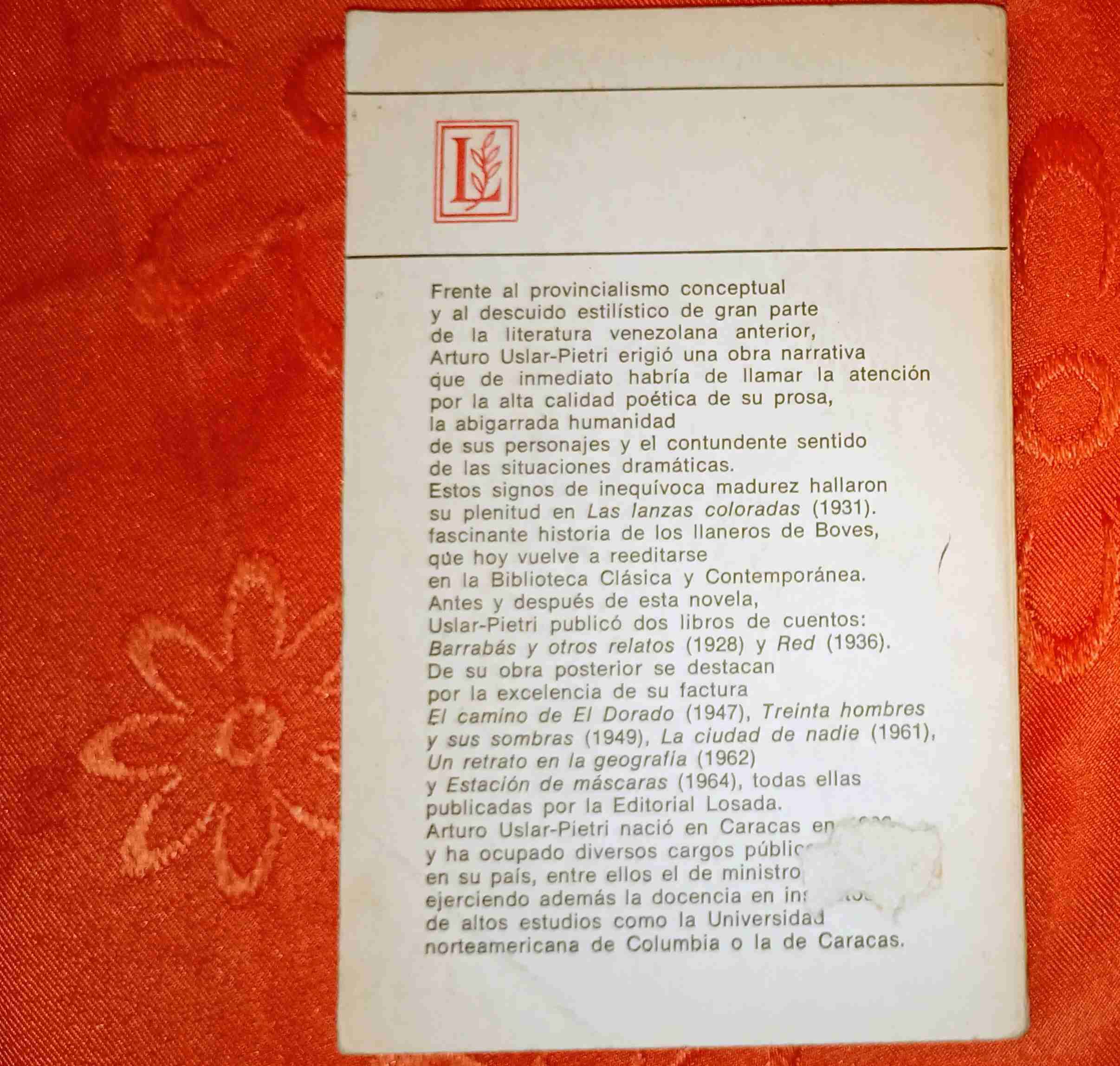 Libro 'Las lanzas coloradas' - miniatura 3