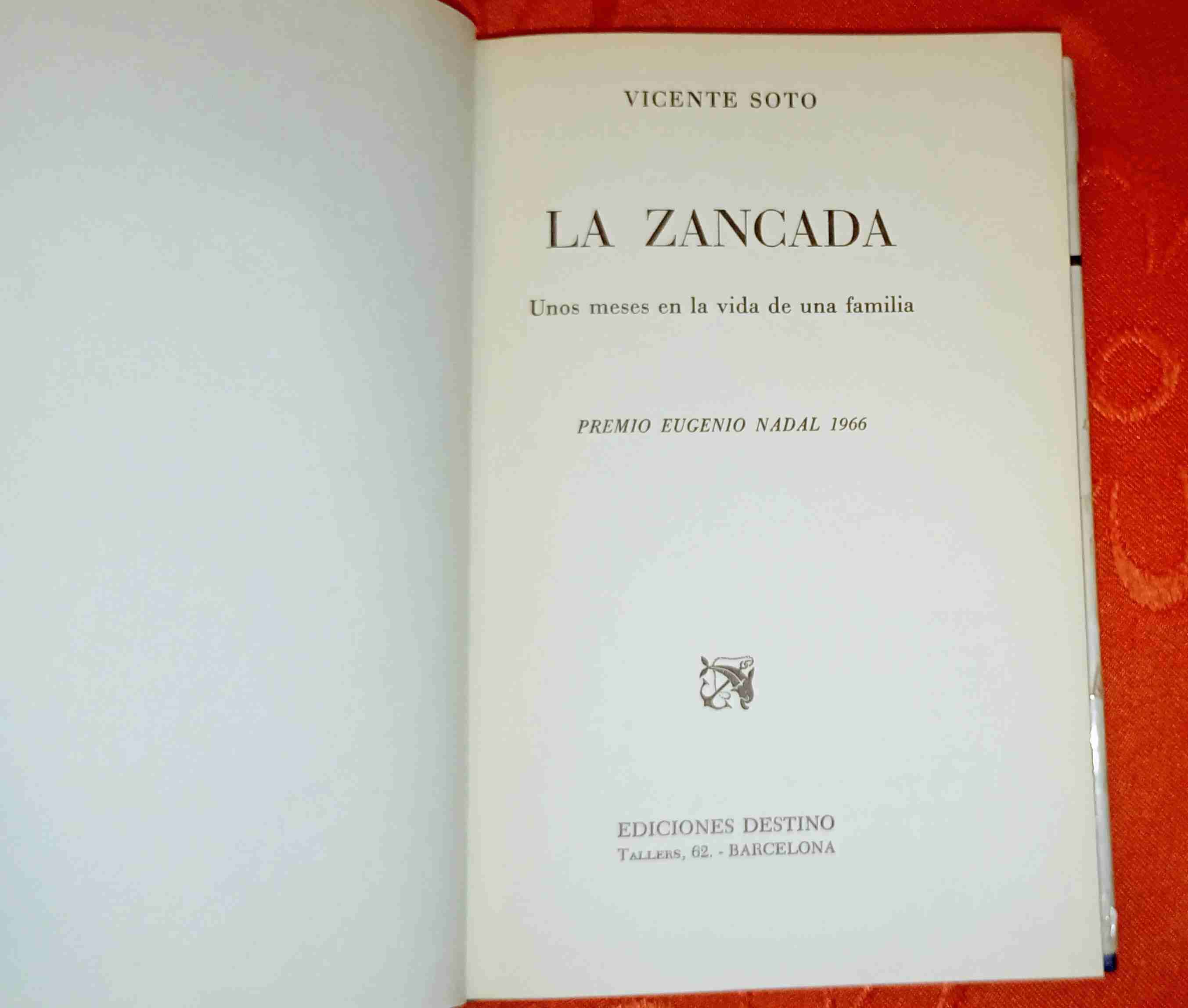 Libro La Zancada Vicente Soto - miniatura 5