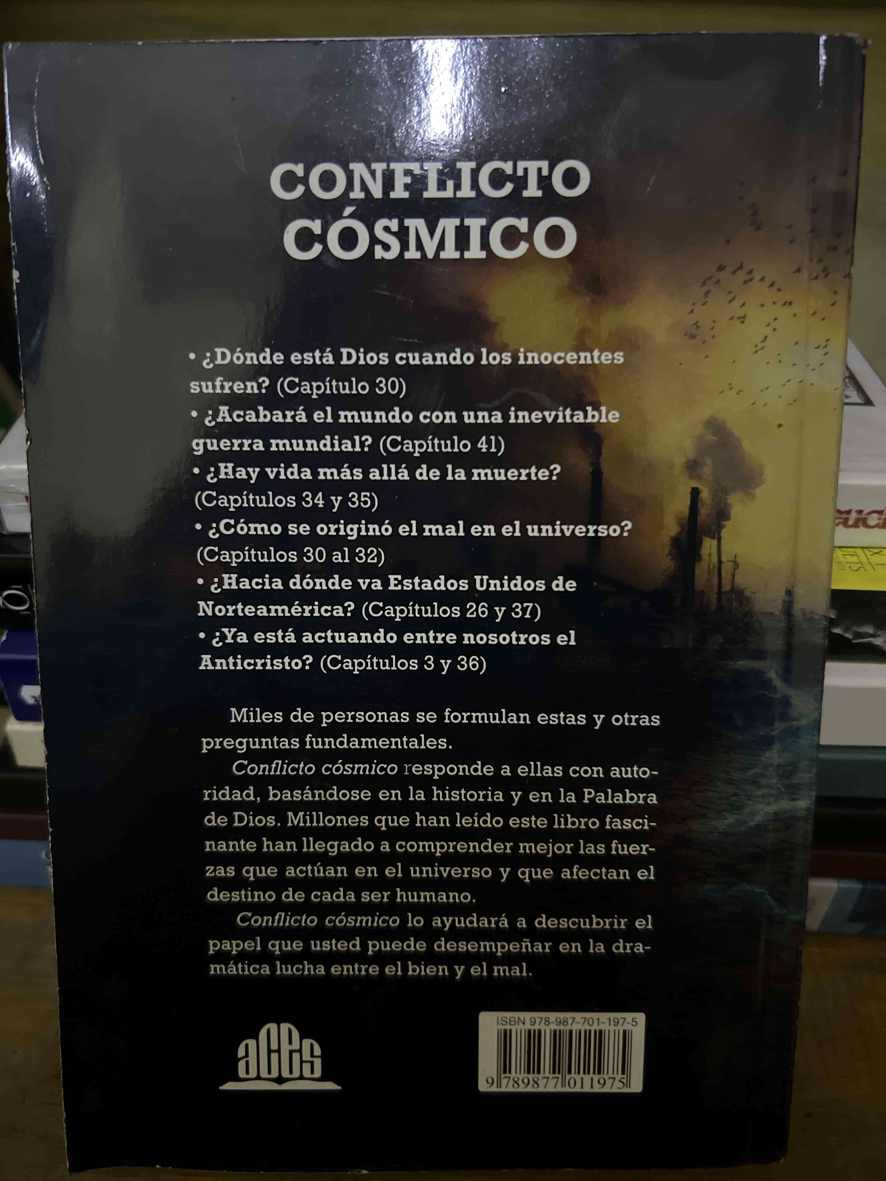 Libro 'Conflicto Cósmico' - miniatura 2