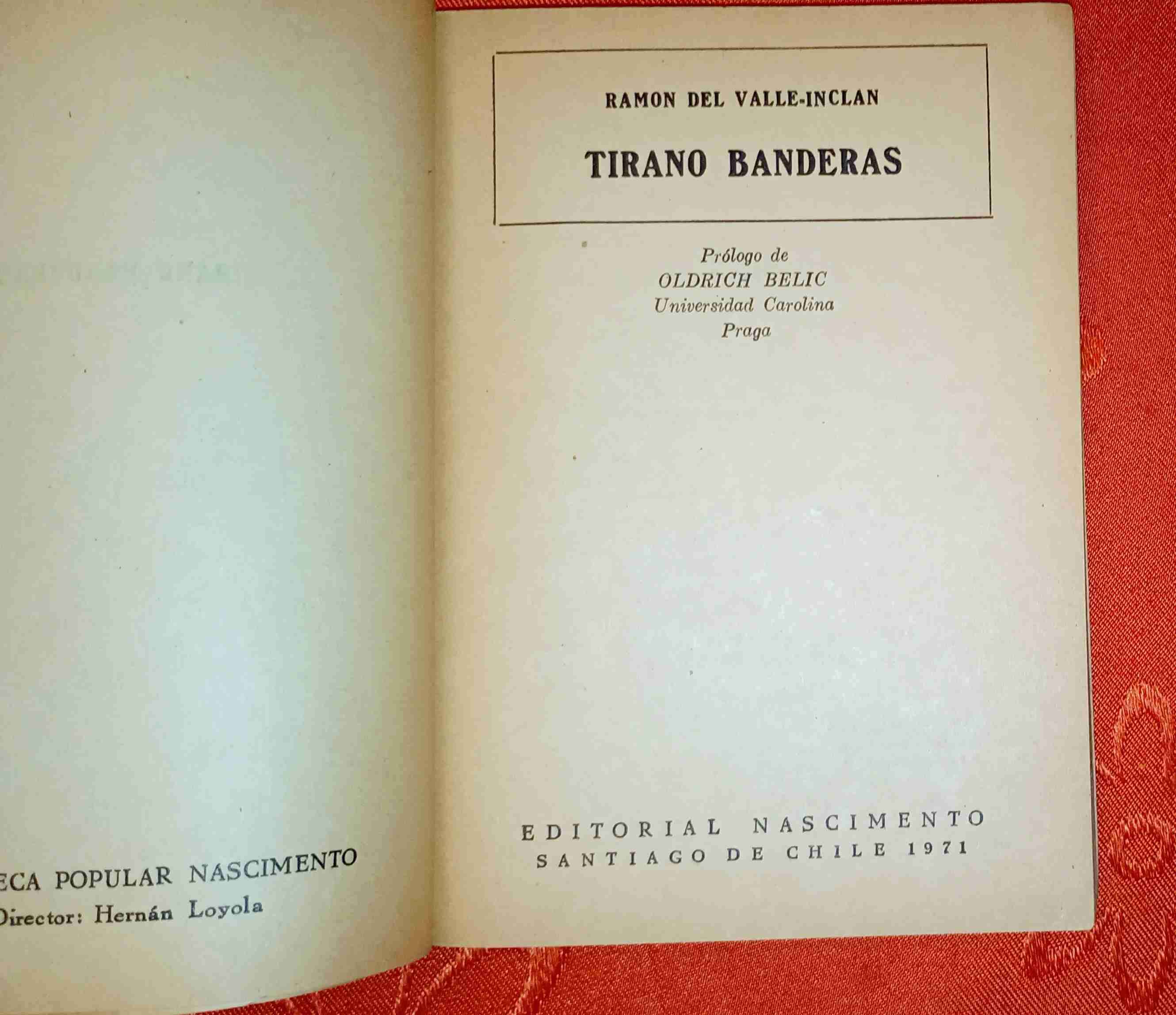 Libro 'Tirano Banderas' Ramón del Valle-Inclán - miniatura 2