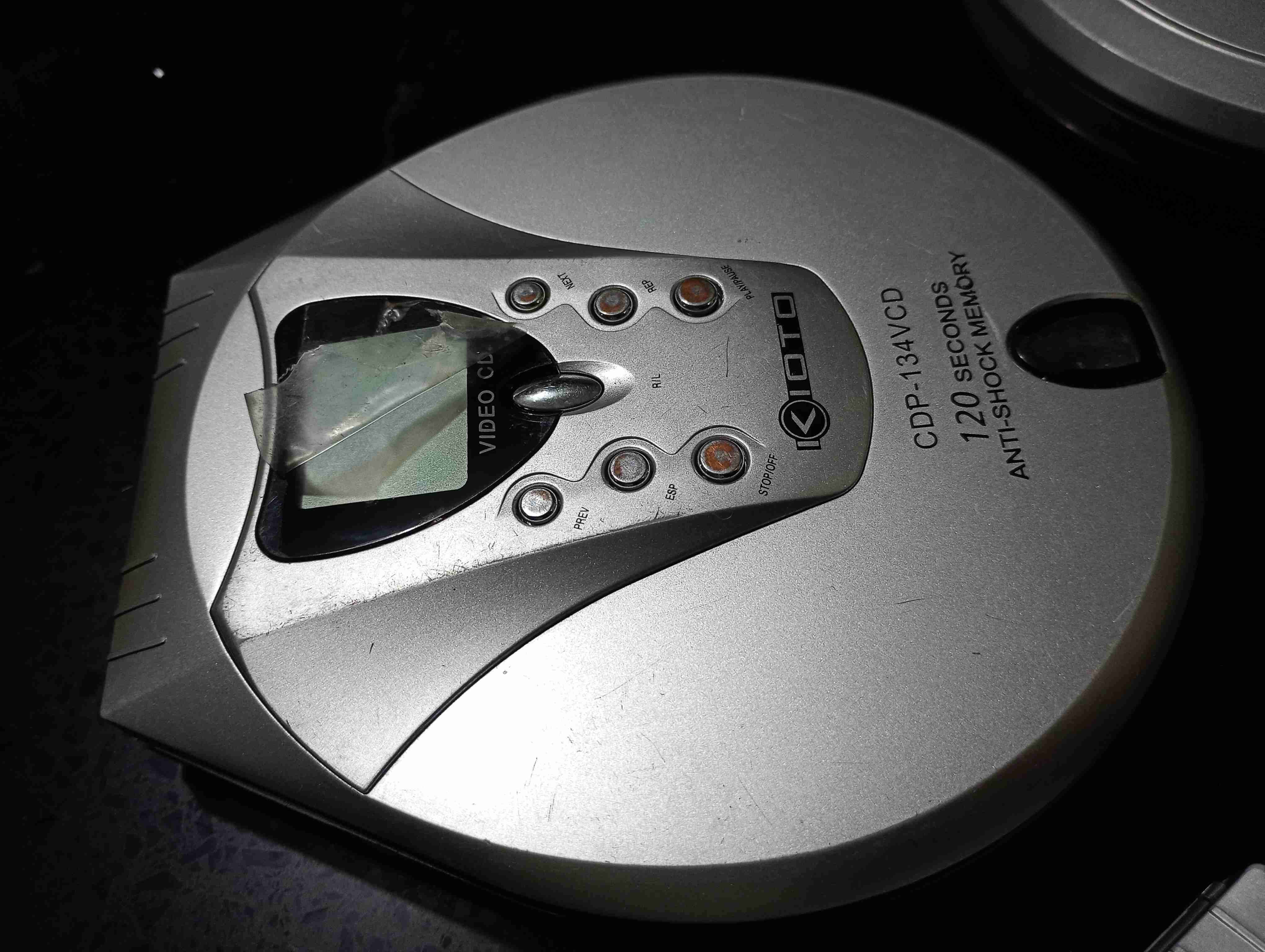 Lote 5 Reproductor portátil de CD Kioto sony - miniatura 2