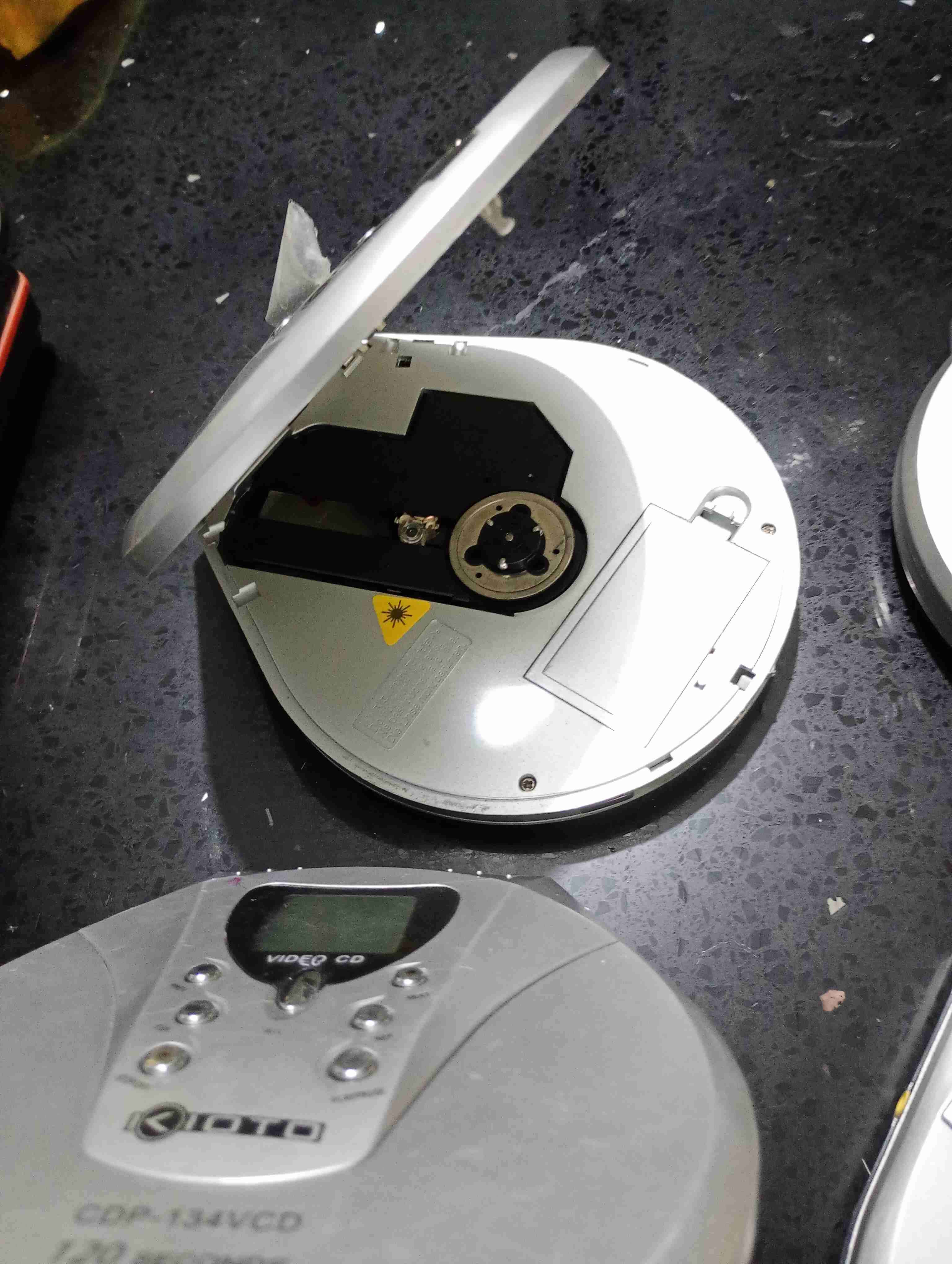 Lote 5 Reproductor portátil de CD Kioto sony - miniatura 3