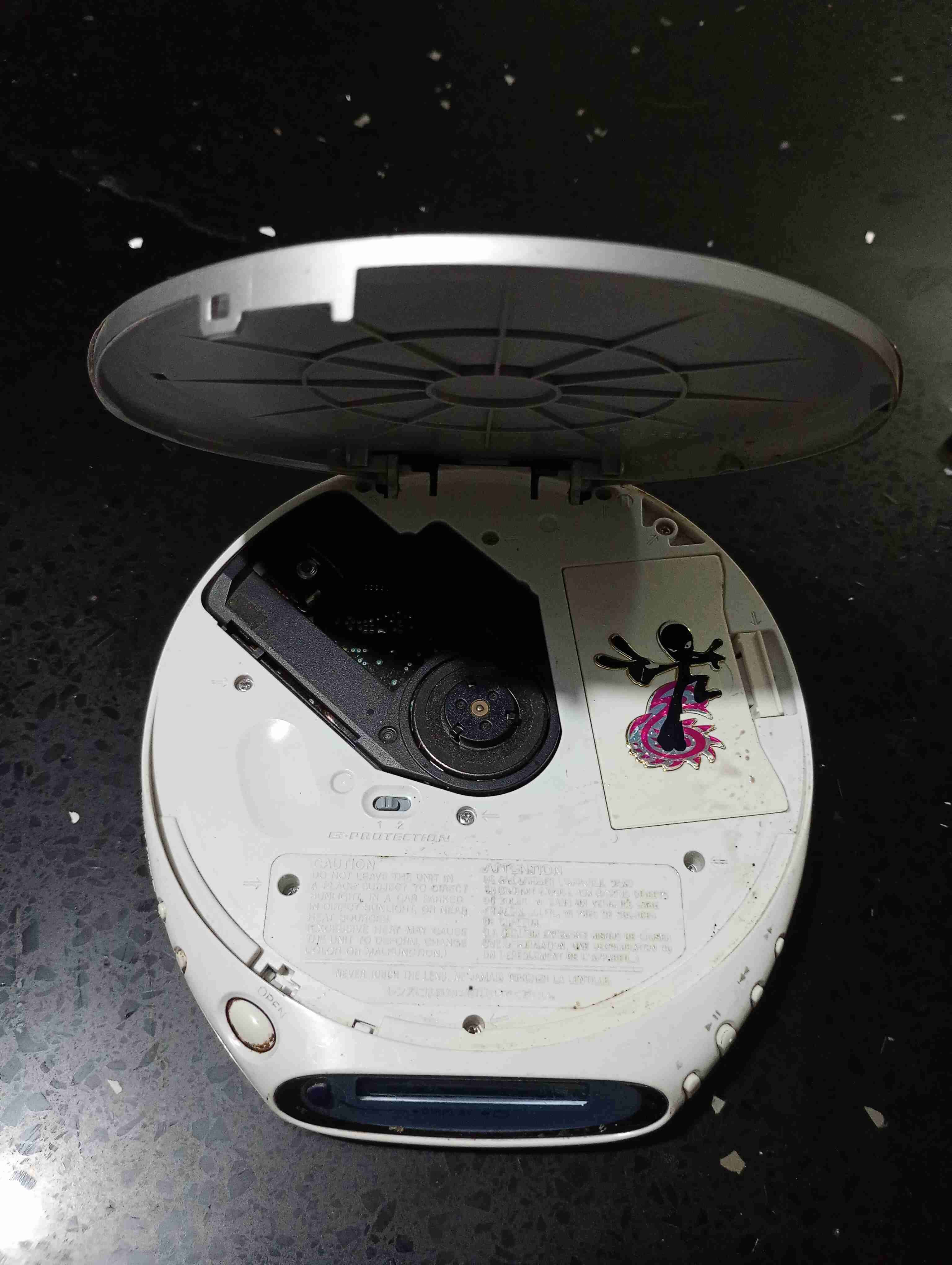 Lote 5 Reproductor portátil de CD Kioto sony - miniatura 5