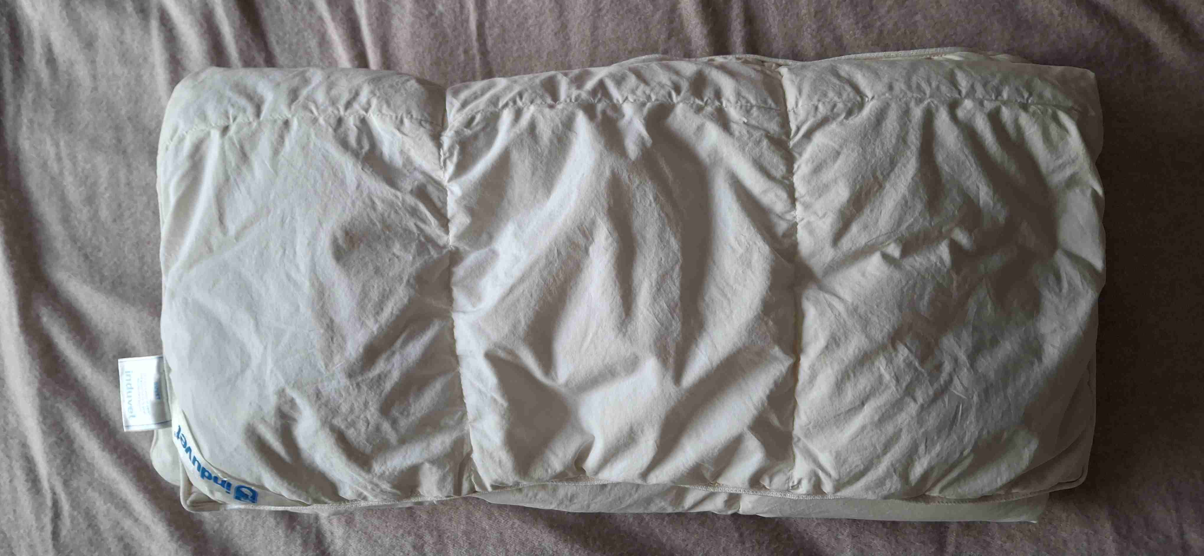 Plumón cunita induvet. Relleno 100%pluma. 70x100cm - miniatura 1