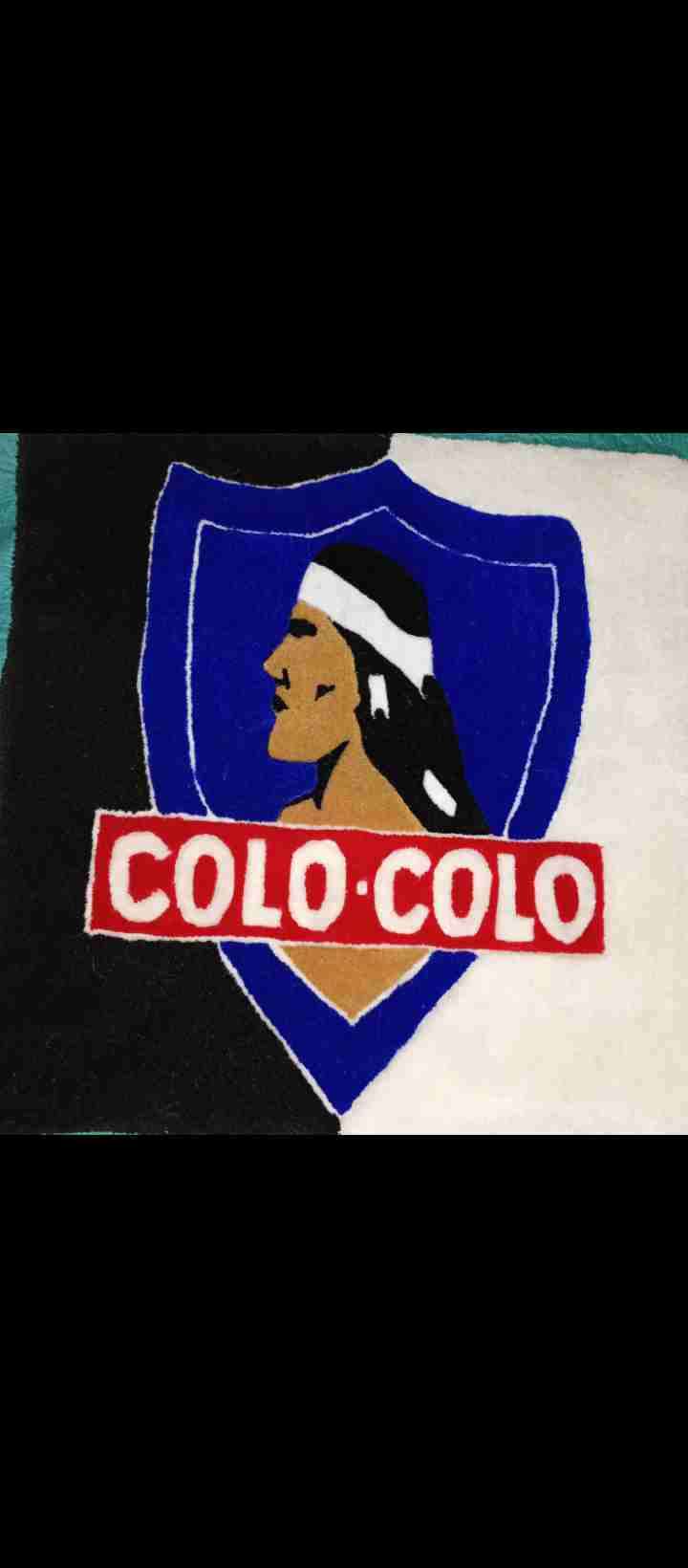 Alfombra de Colo-Colo personalizada