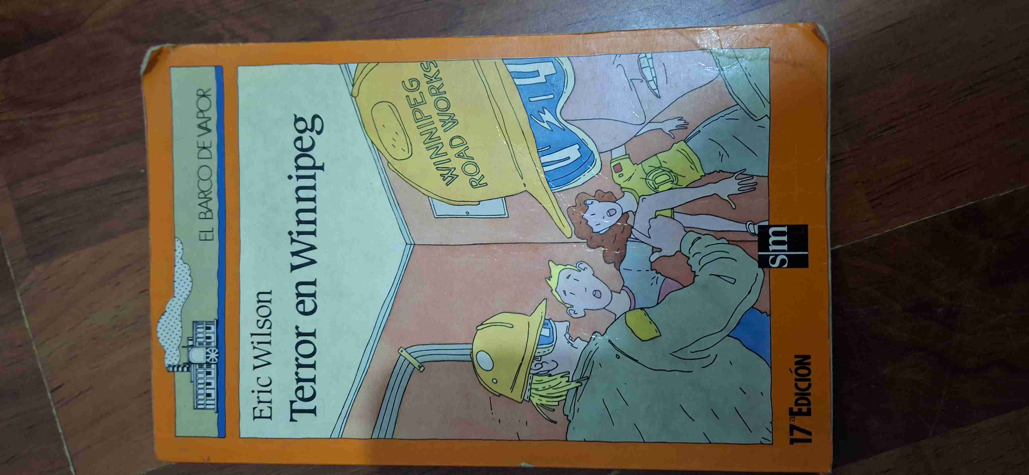 Libro 'Terror en Winnipeg'