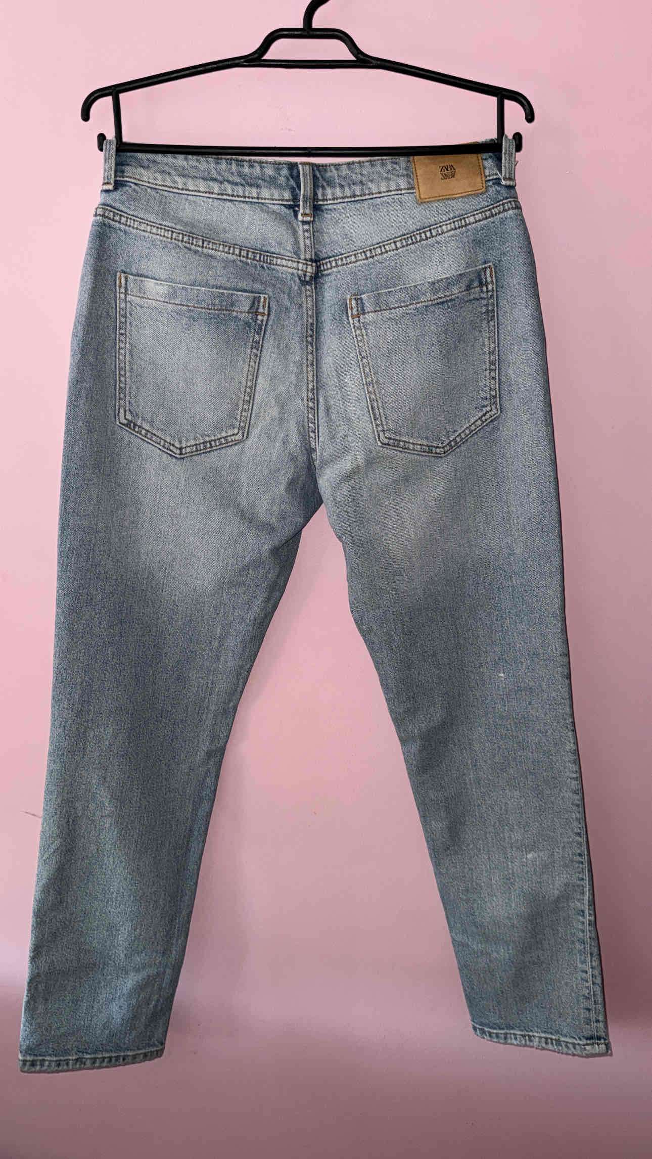 Jeans celestes rotos Zara - miniatura 2