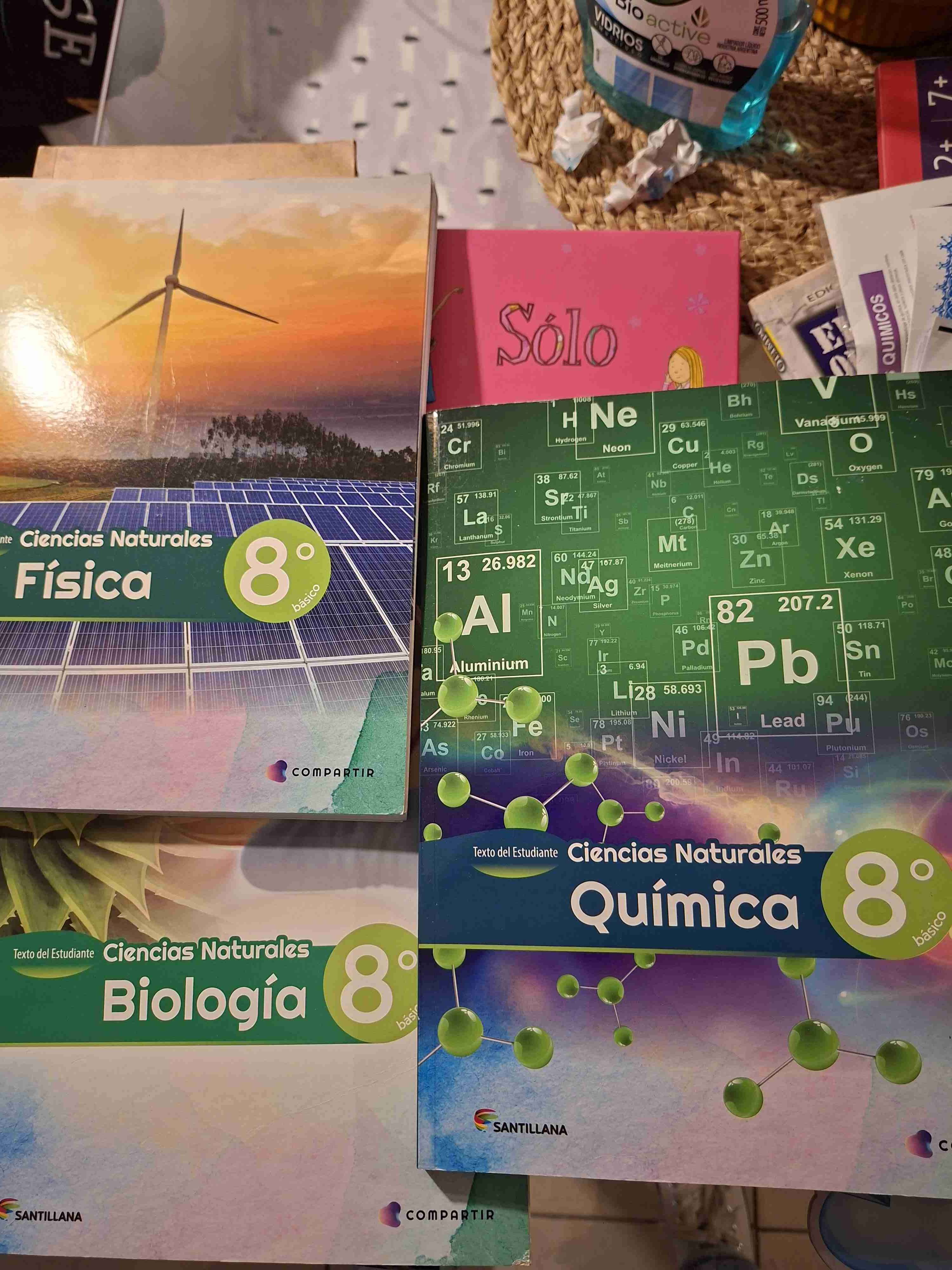 Libros de texto 8° Básico y I medio - miniatura 1