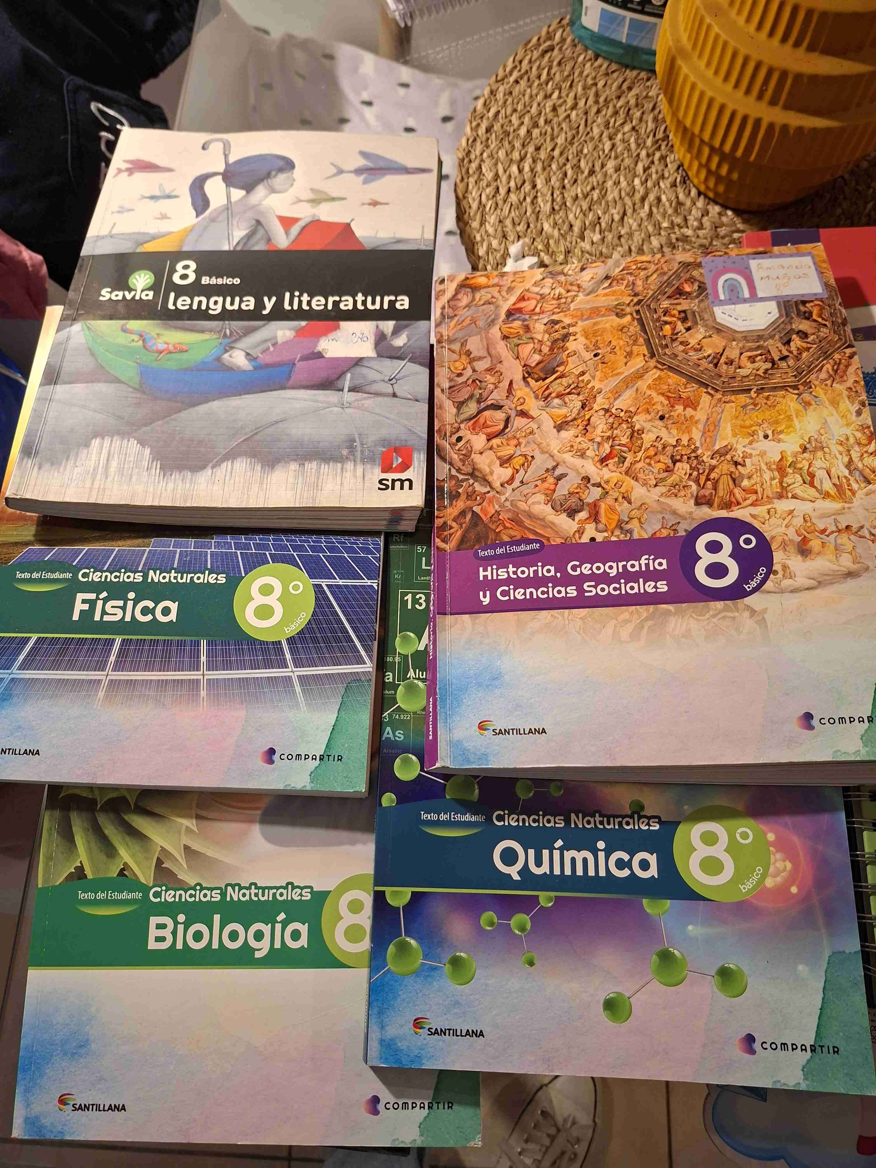 Libros de texto 8° Básico y I medio - miniatura 4