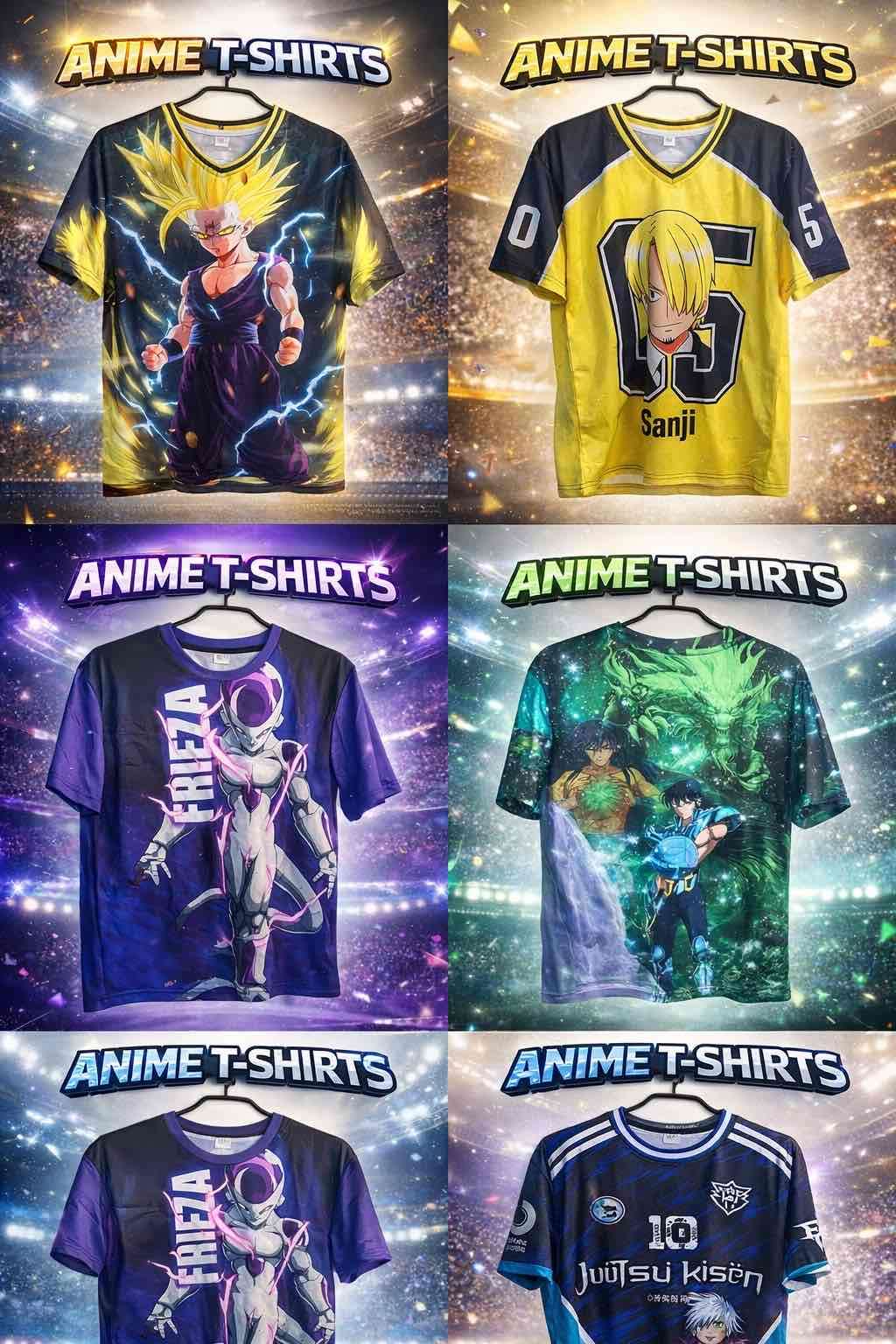 Poleras de Anime tela Deportiva - miniatura 1