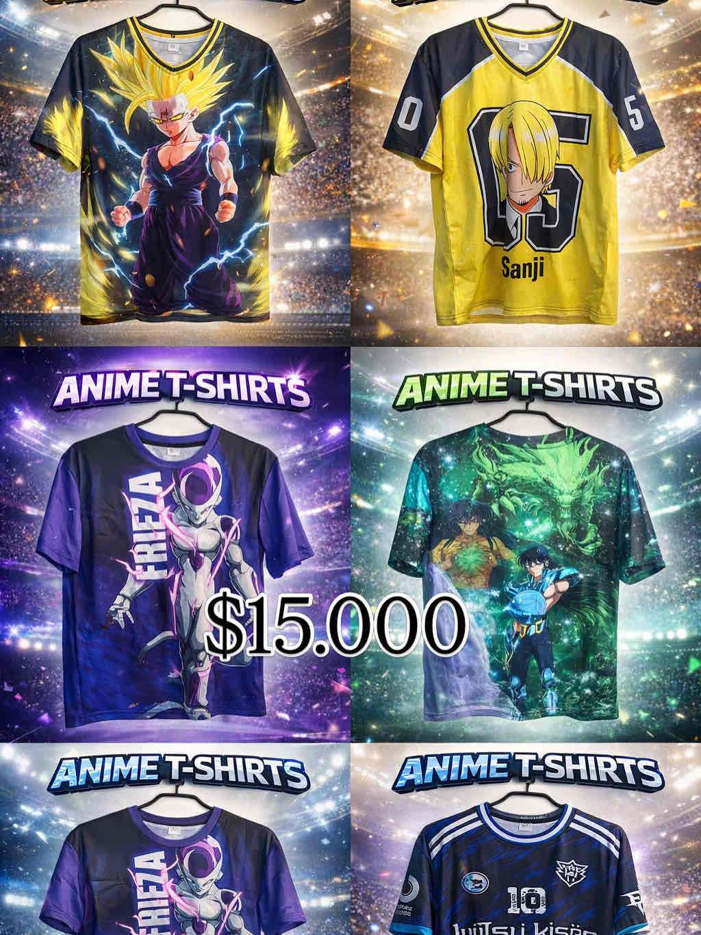 Poleras de Anime tela Deportiva - miniatura 2