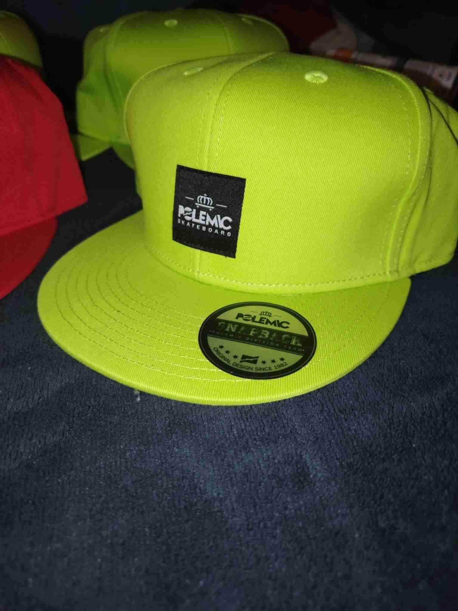 Gorra verde neón Polemic - miniatura 1