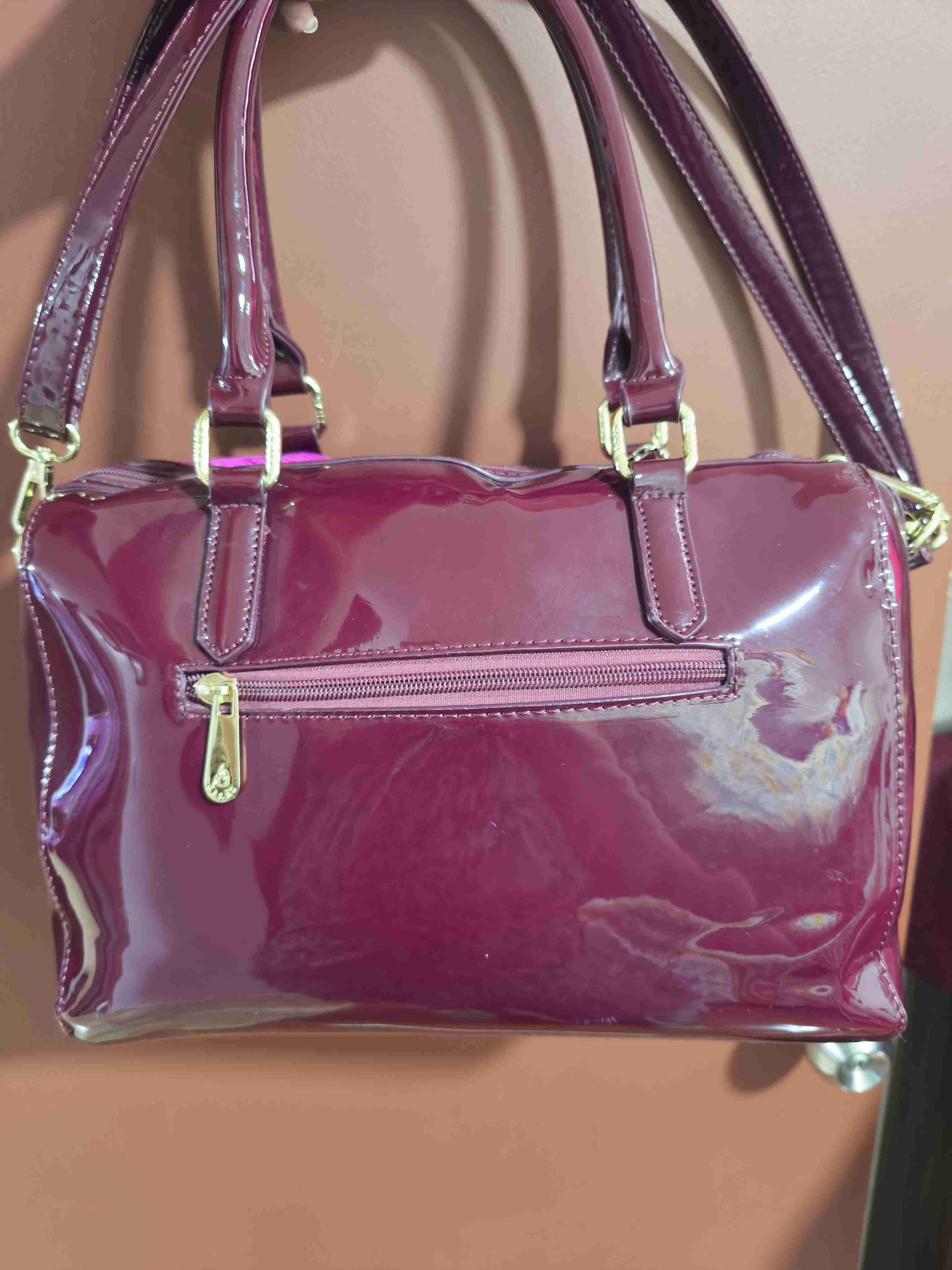 Bolso de terciopelo fucsia - miniatura 2