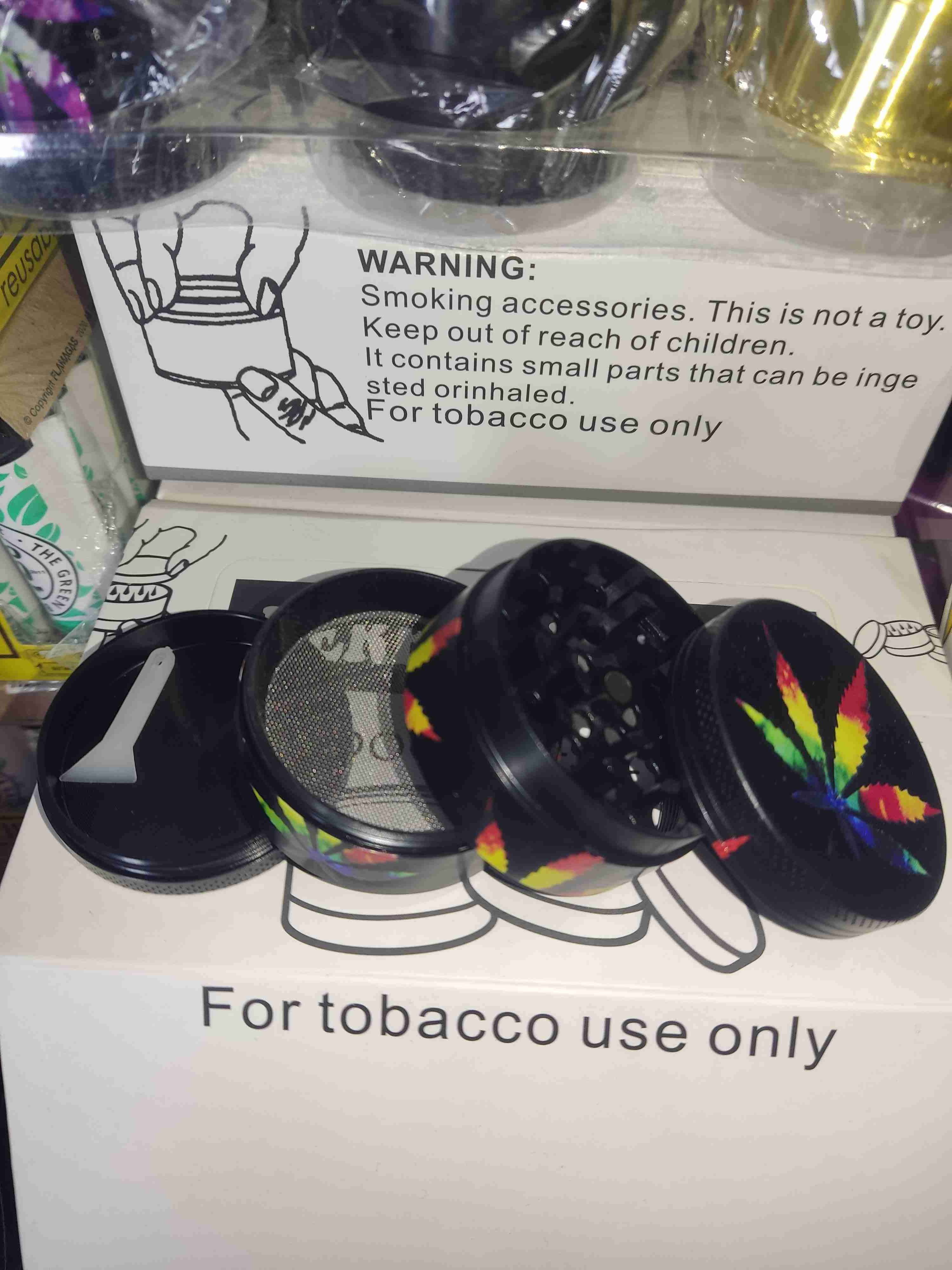 Bong de vidrio iridiscente - miniatura 5