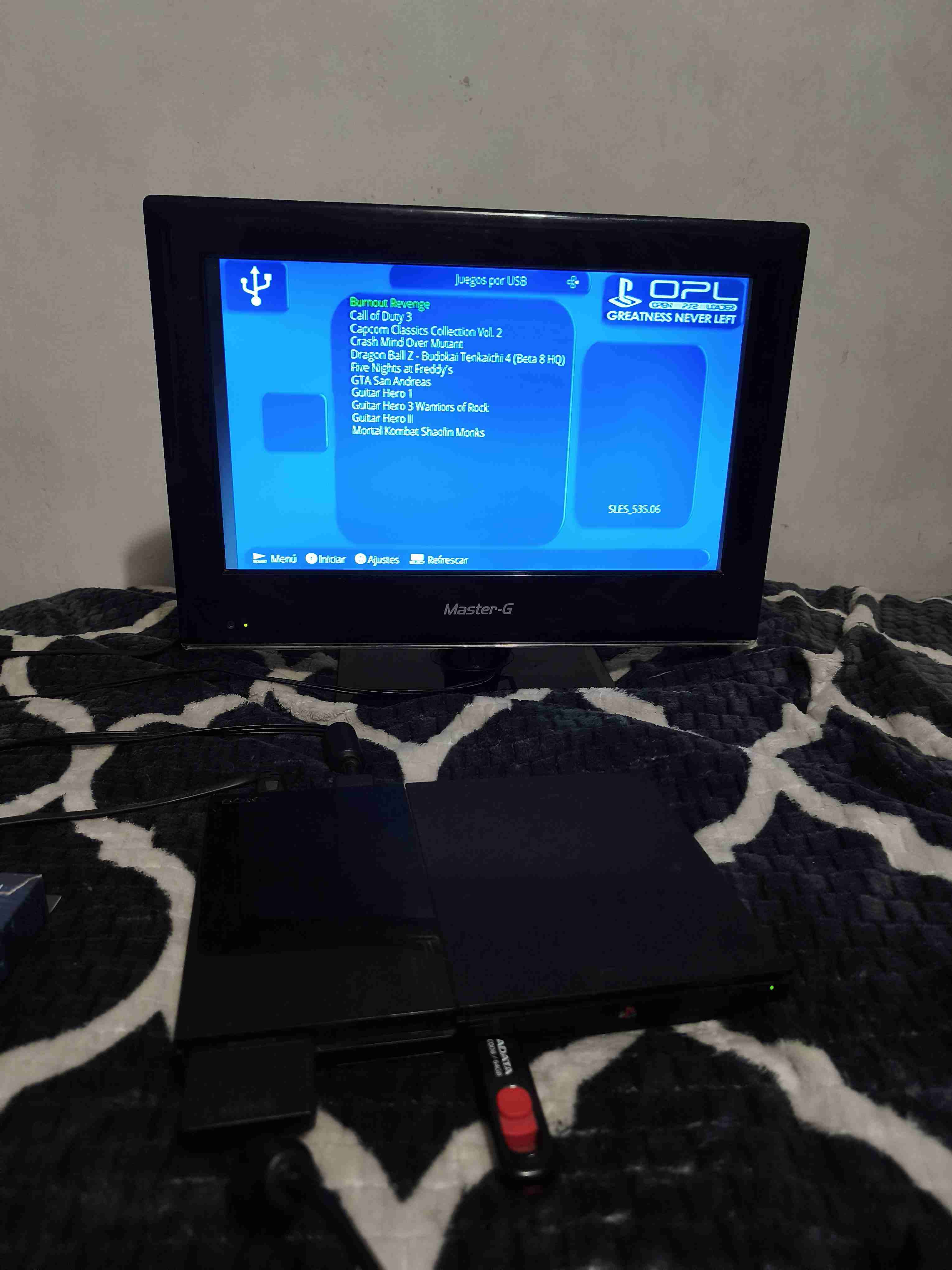 Consola PlayStation 2 + tv 16 pugadas - miniatura 3