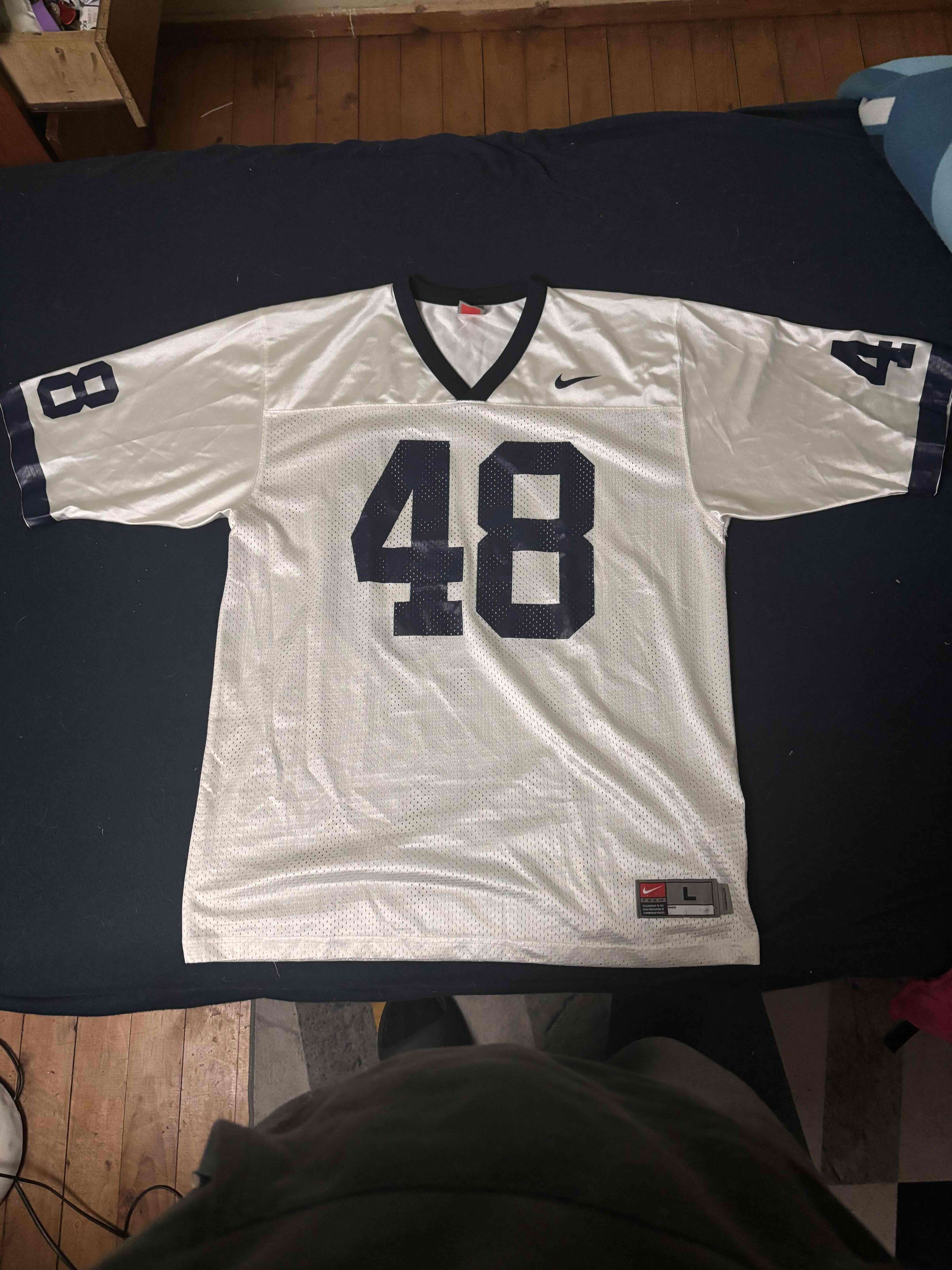 Camiseta deportiva blanca Nike - miniatura 1