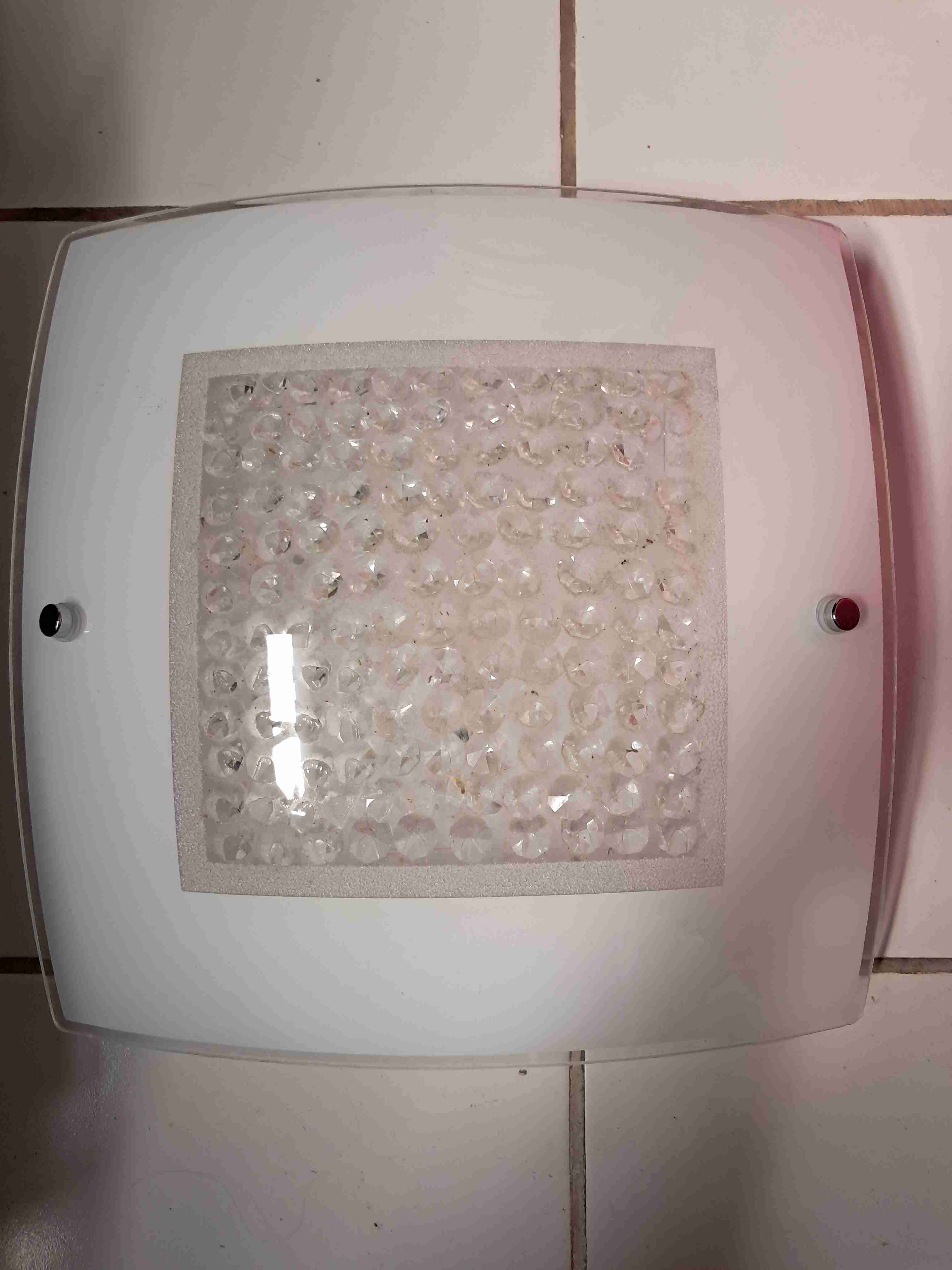 Plafón LED cuadrado blanco - miniatura 2