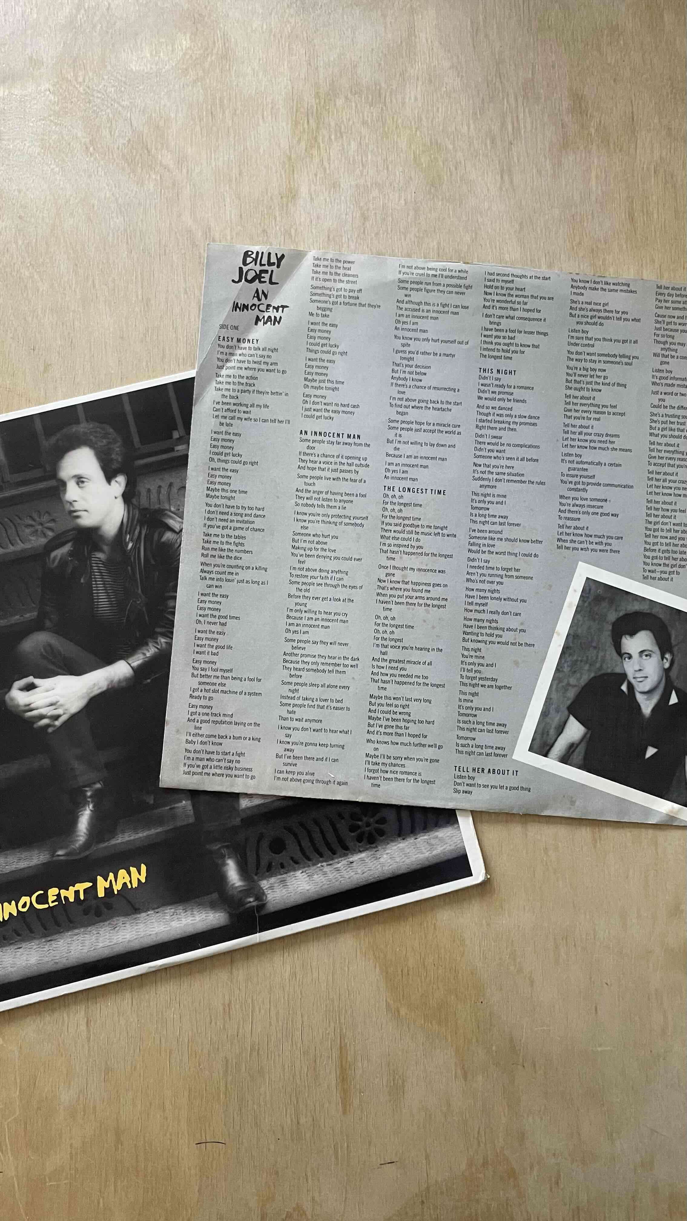 Vinilo Billy Joel An Innocent Man - miniatura 3