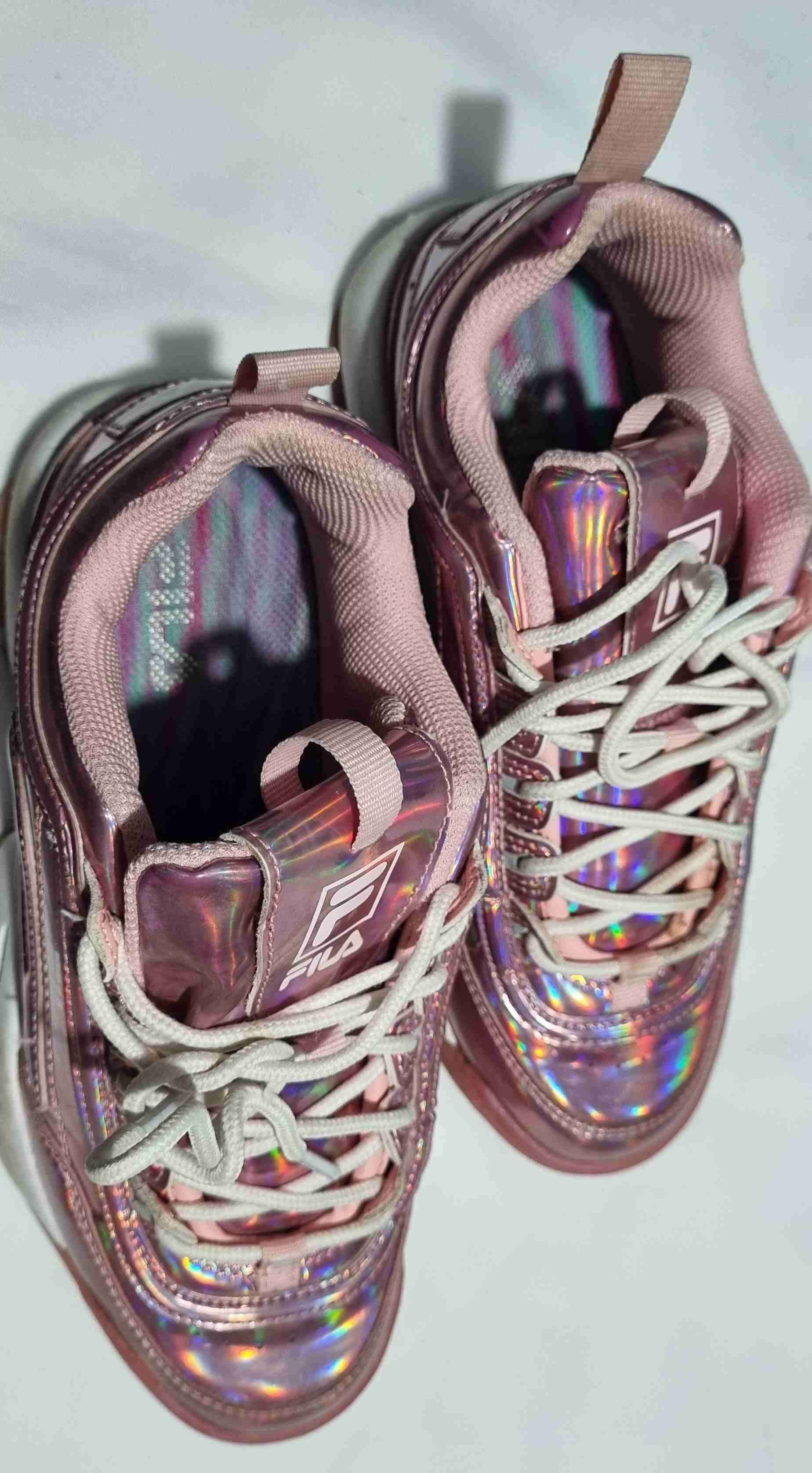 Zapatillas rosadas holográficas - miniatura 5