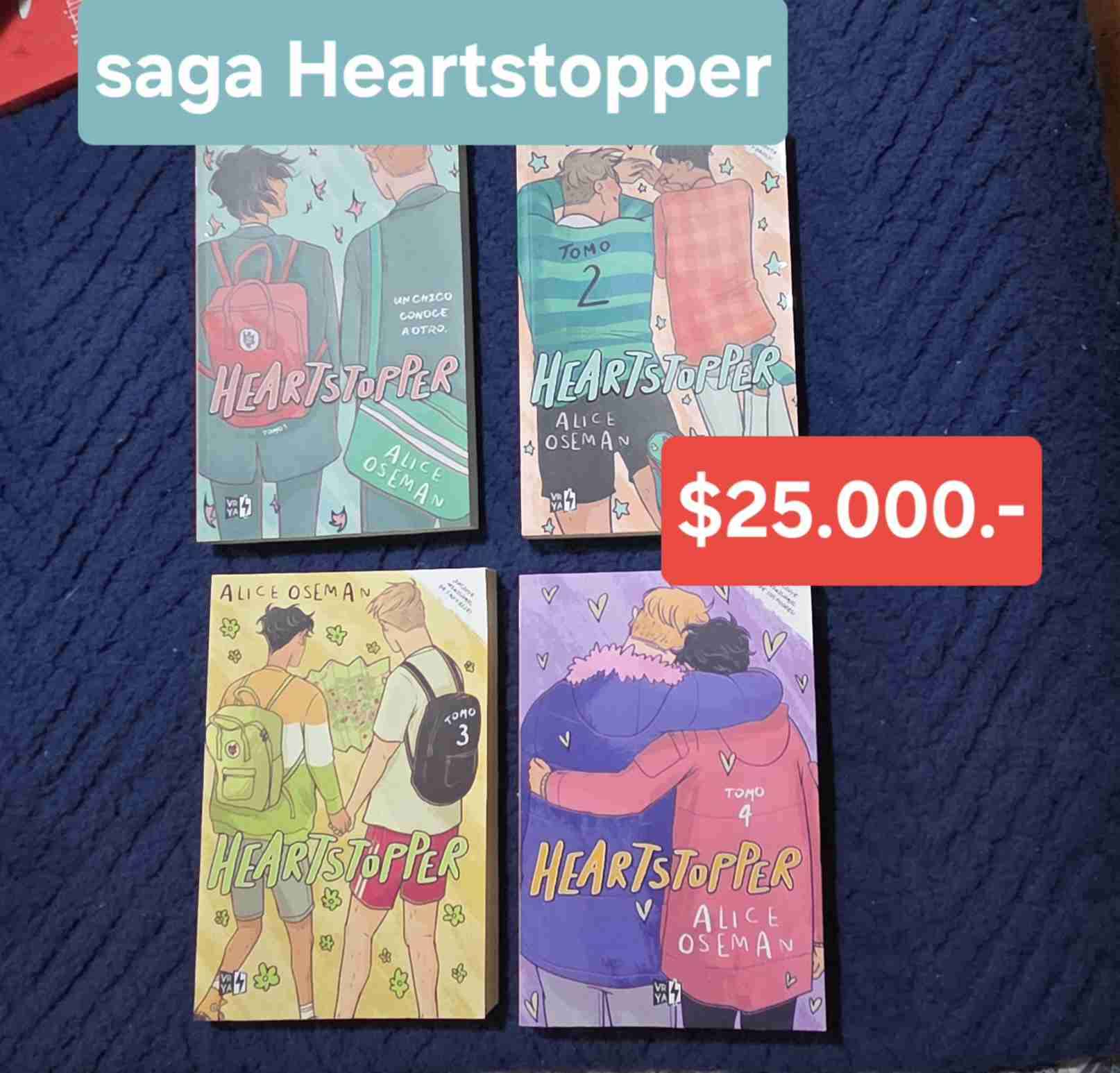 Saga Heartstopper completa