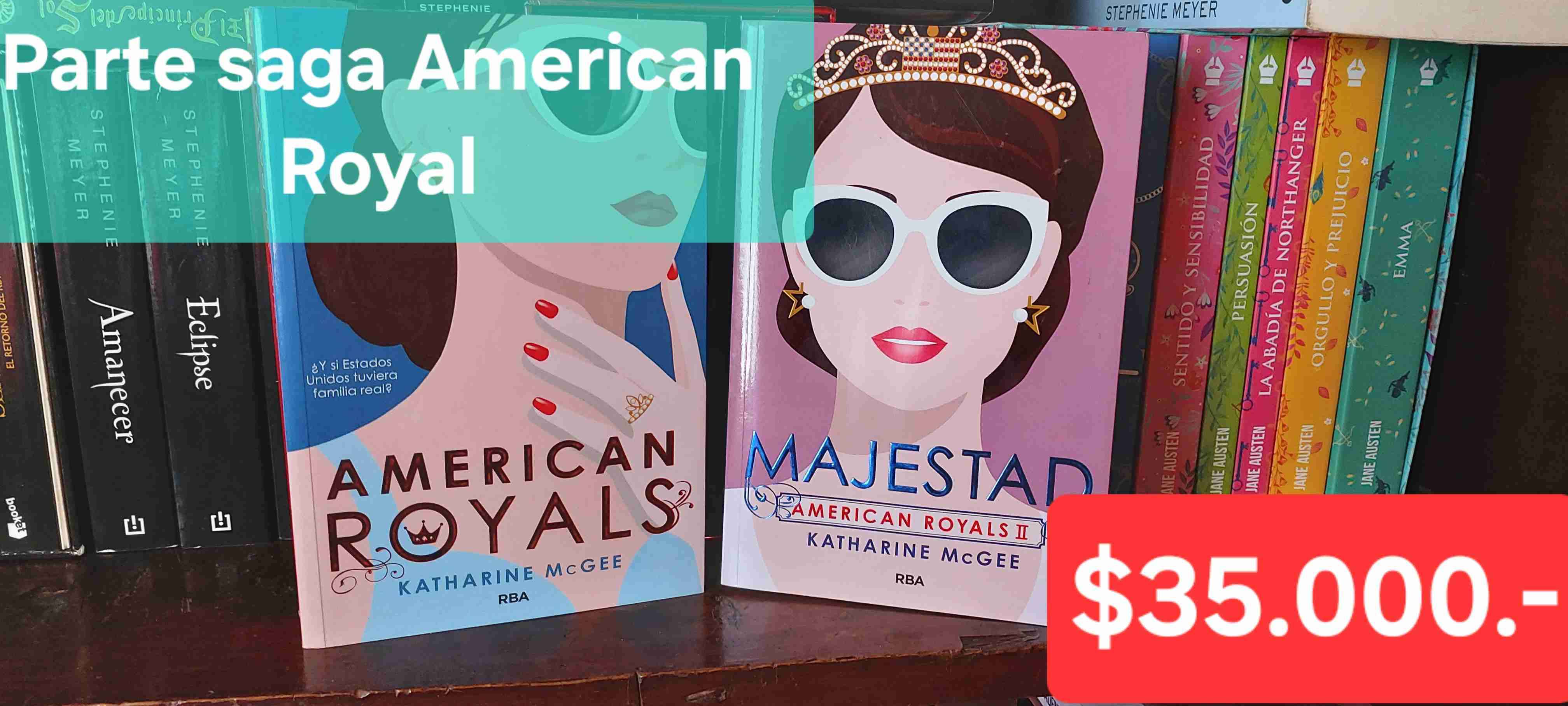 Libros American Royals y Majestad