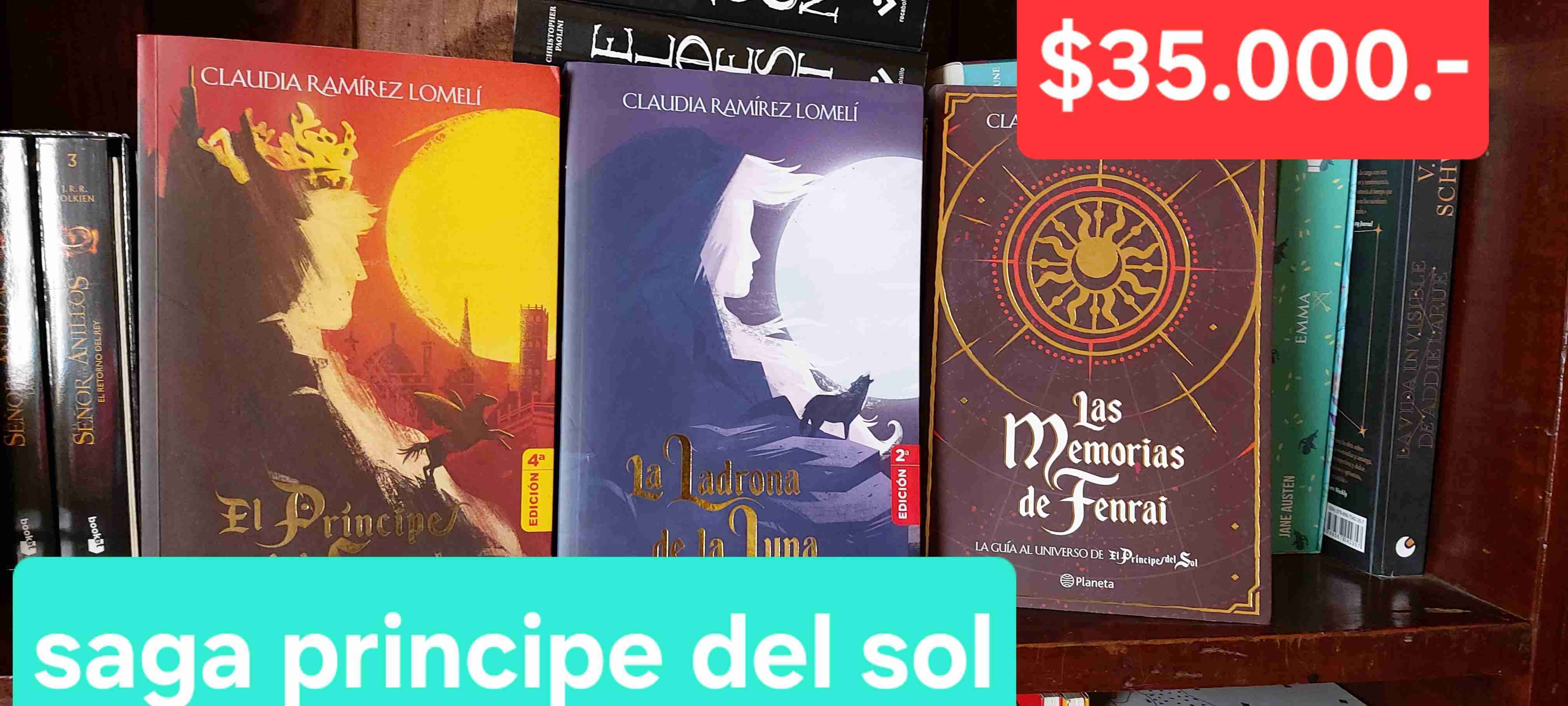 Saga Príncipe del Sol de Claudia Ramírez