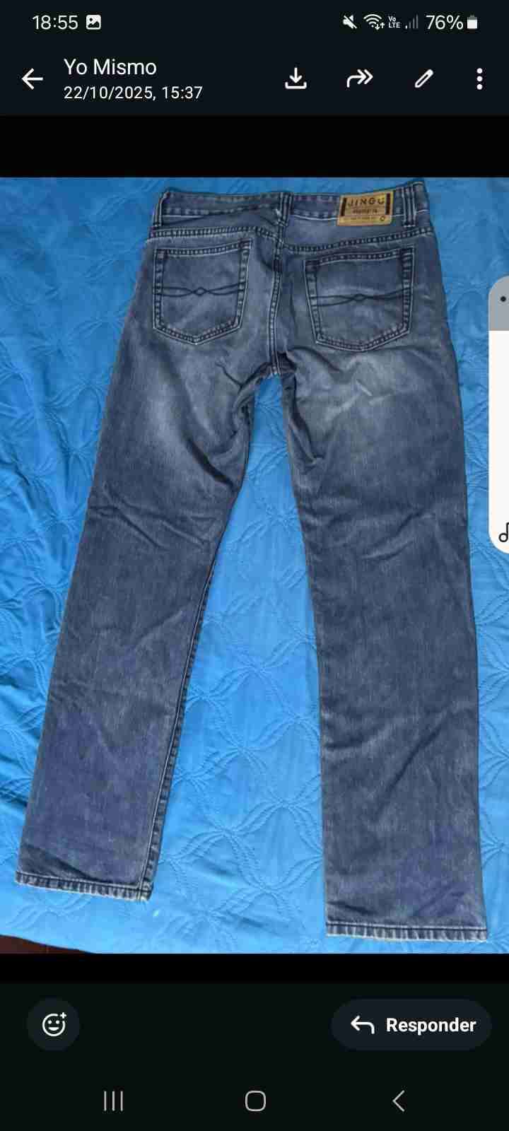 Jeans desgastados de hombre - miniatura 4