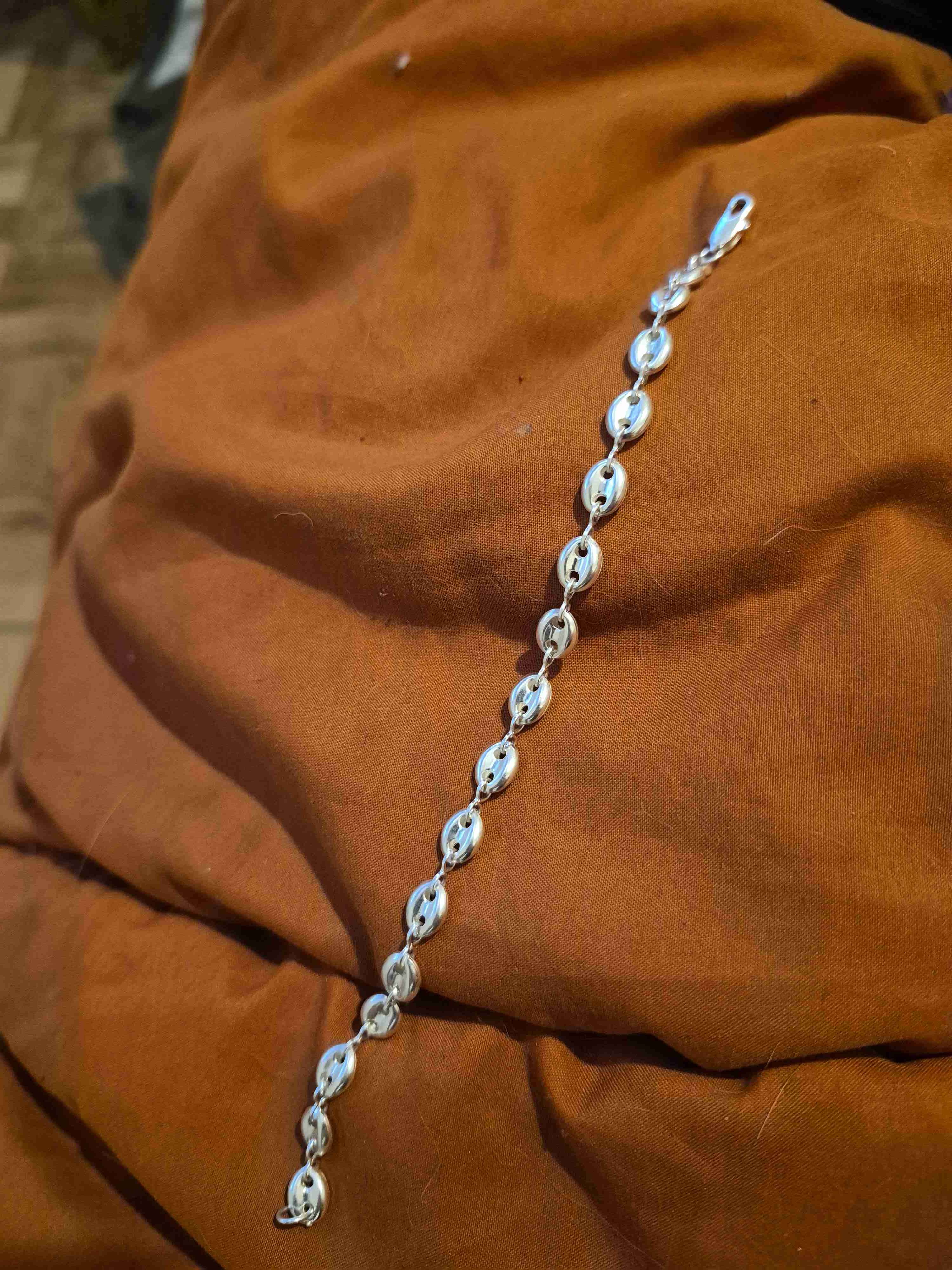 Pulsera de plata elegante