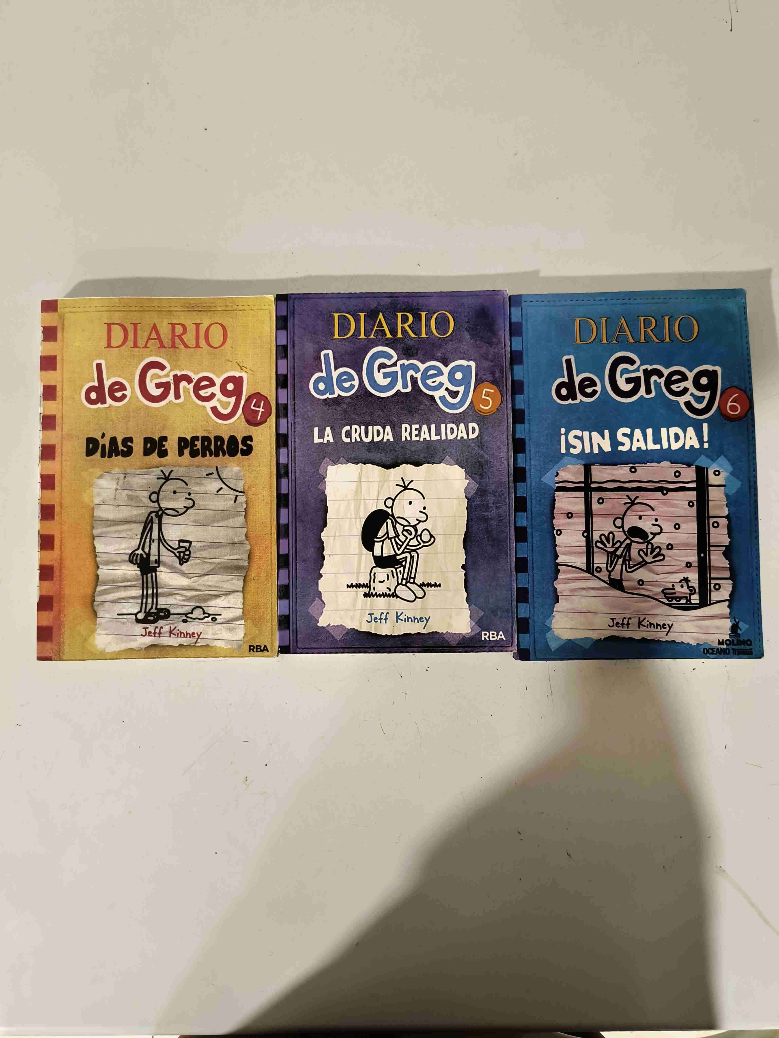 Trilogía Diario de Greg libros 4-6