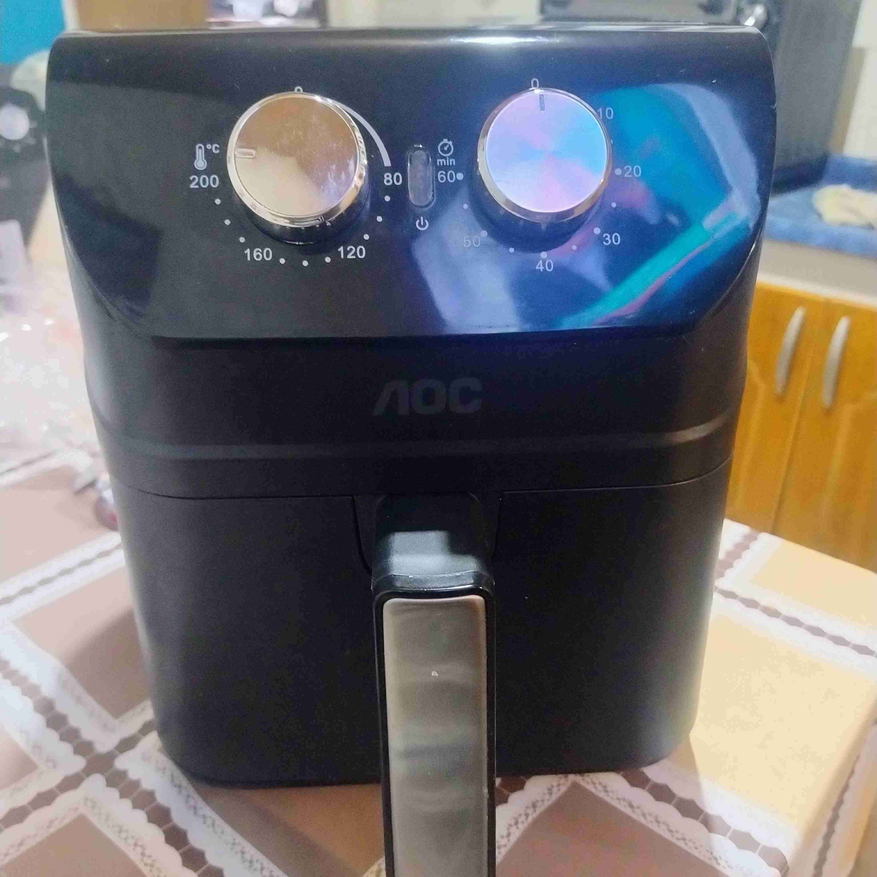 Freidora de aire AOC negra - miniatura 3