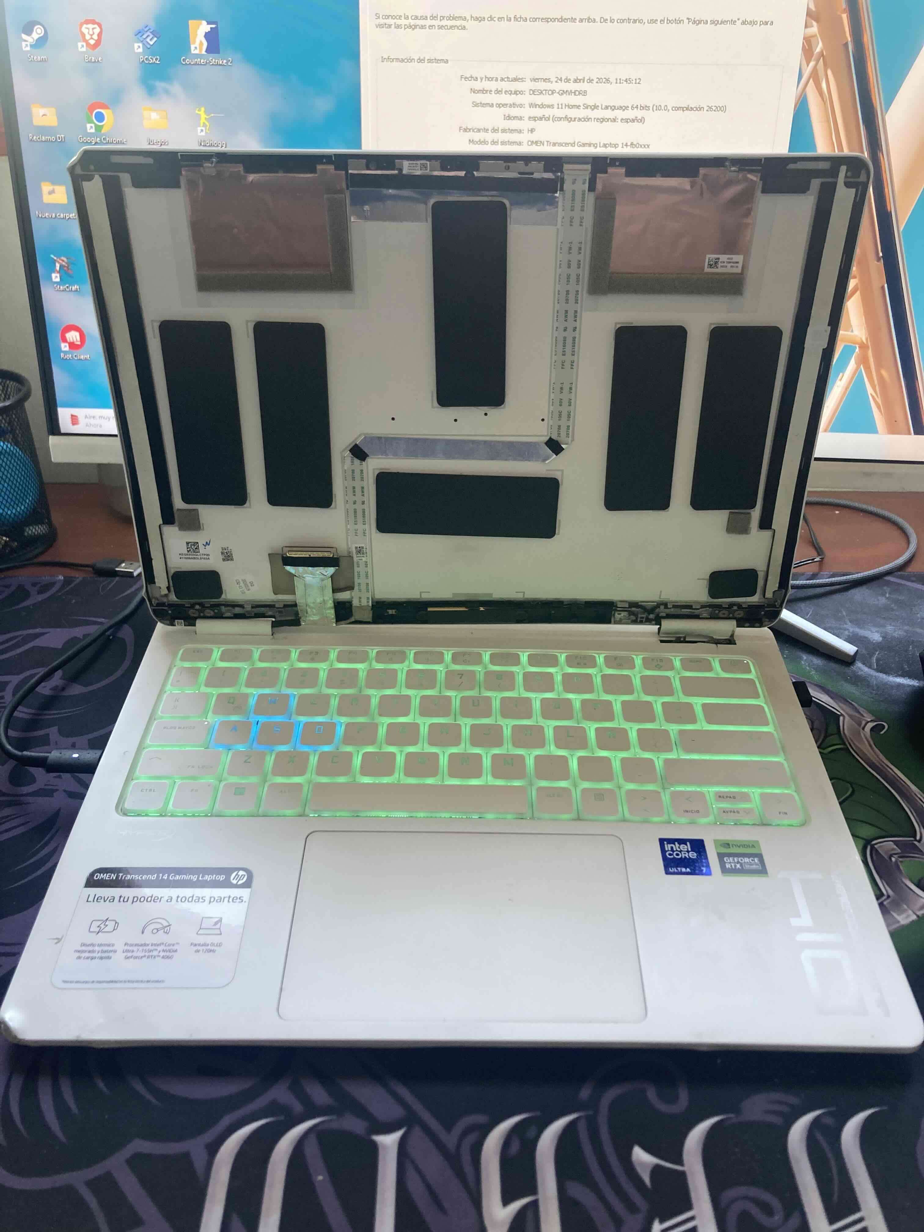 Permuto omen 14 transcend detalles esteticos - miniatura 2