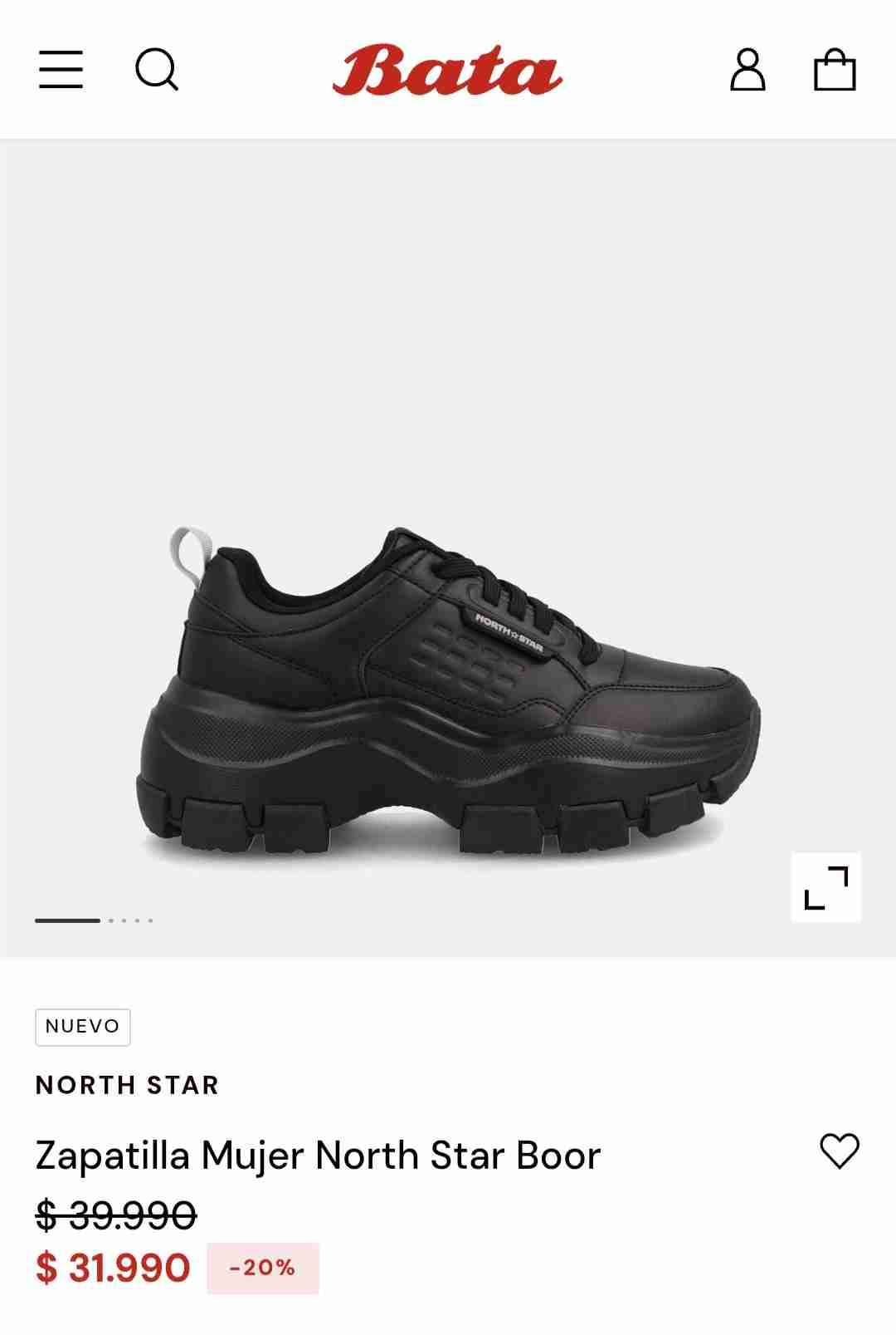 Zapatillas Mujer North Star negras - miniatura 1